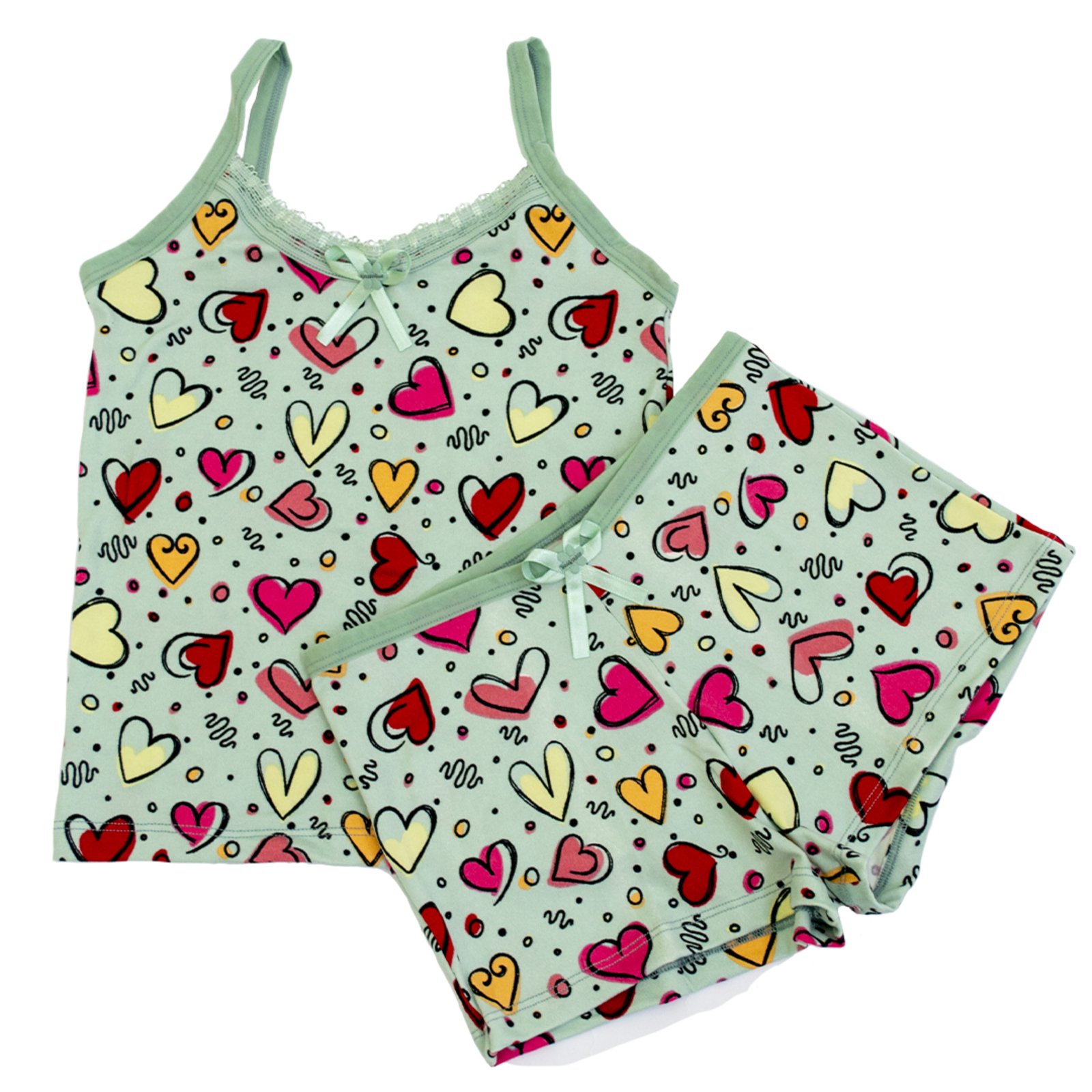 Infantil – Camisetes Gabi Lingerie Infantis Tecido Suede Leve Confortável Modelagem Perfeita Estampas Lindas Menta