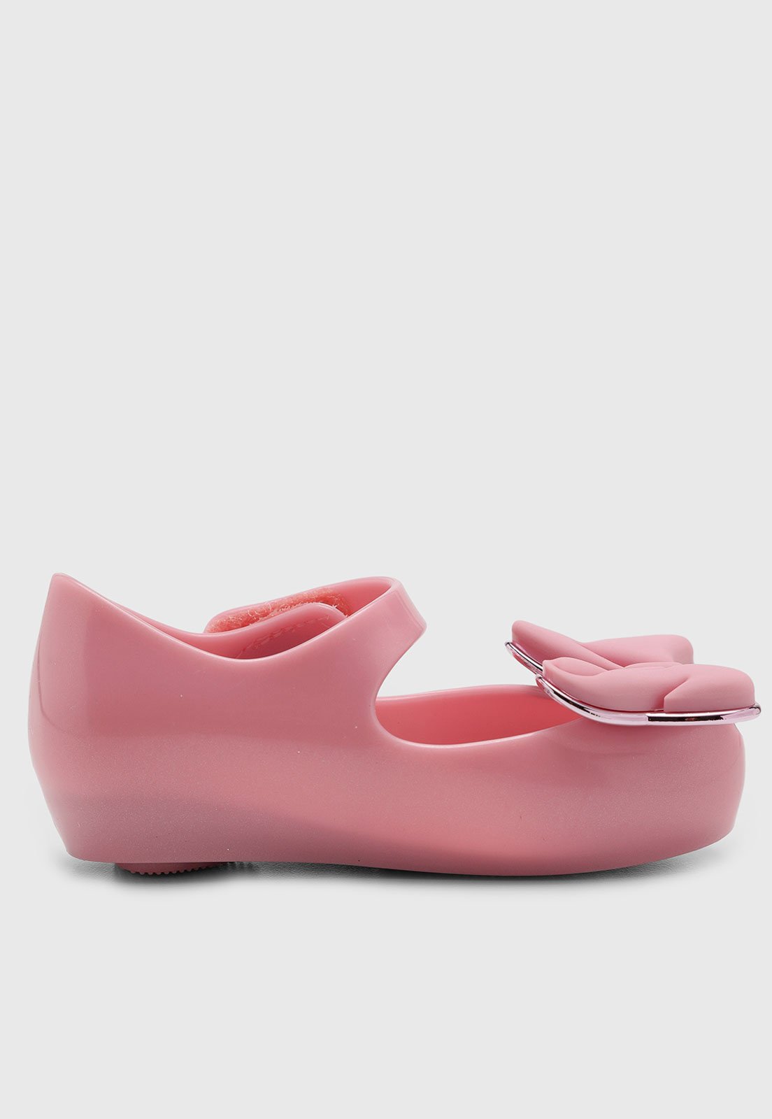 Vista 3 Infantil - Sapatilha Mini Melissa Laço rosa Mini Melissa rosa