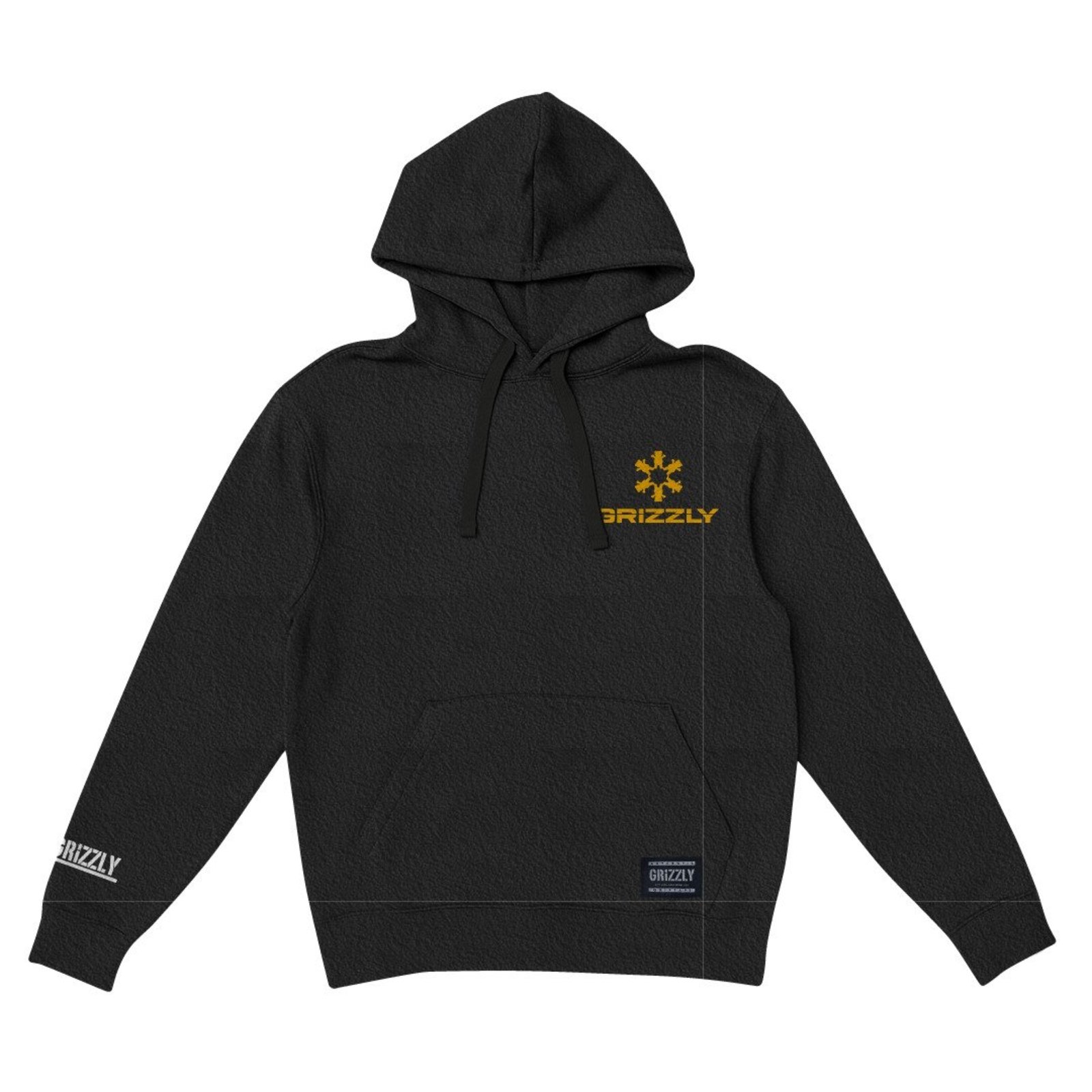 Moletom Grizzly Outdoor Division Drift Soft Hoodie - BLACK