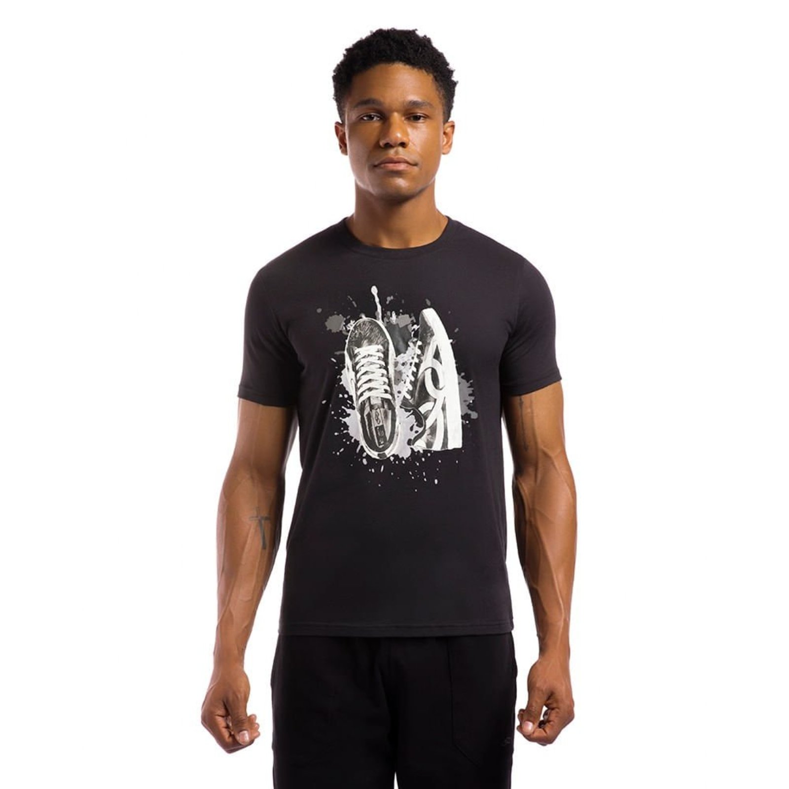 Camiseta Olympikus Comfy Splash M Preto