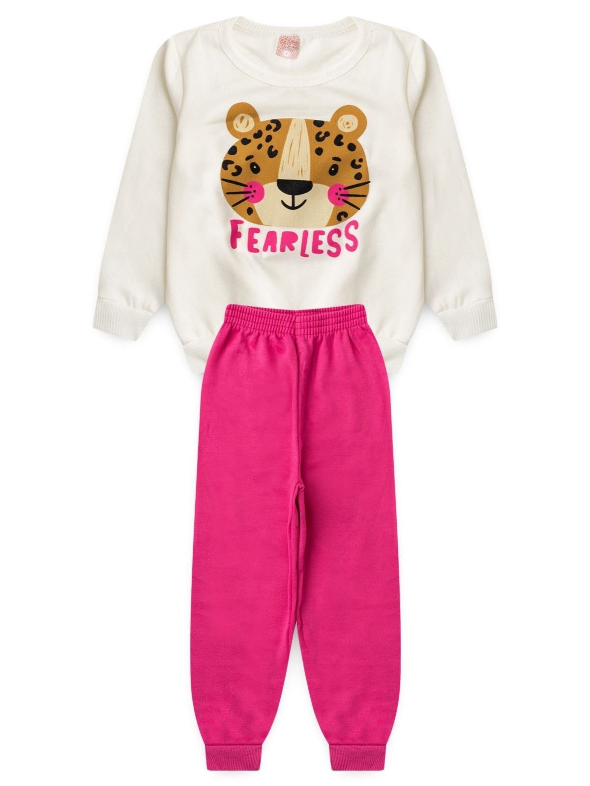 Infantil - Conjunto Platinum Destemida branca