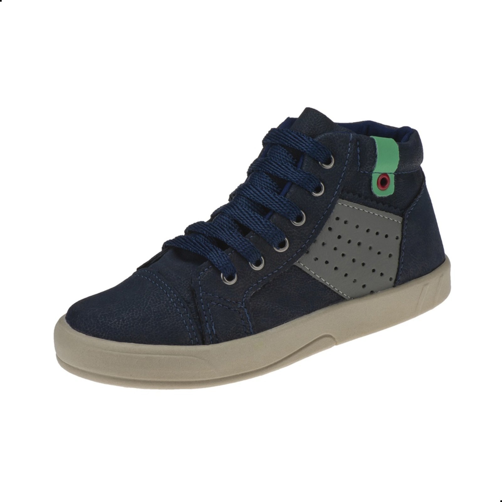 Infantil – Tênis Menino Masculino Cano Alto Botinha Cadarço