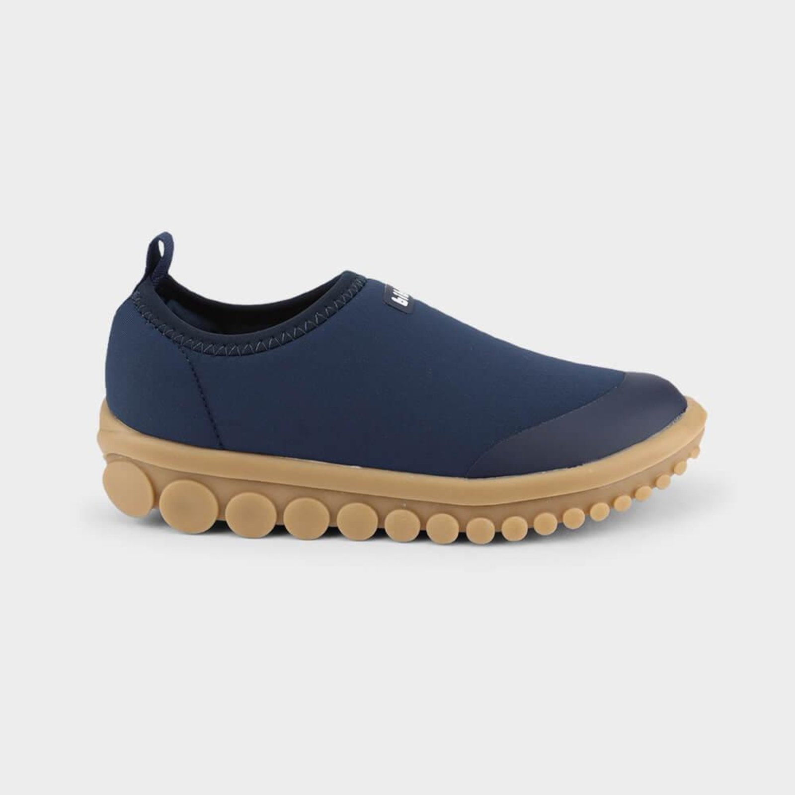 Vista 2 Infantil - Tênis Bibi Roller 2.0 Marinho com Marrom 22 Calçados Bibi azul Calçados Bibi azul