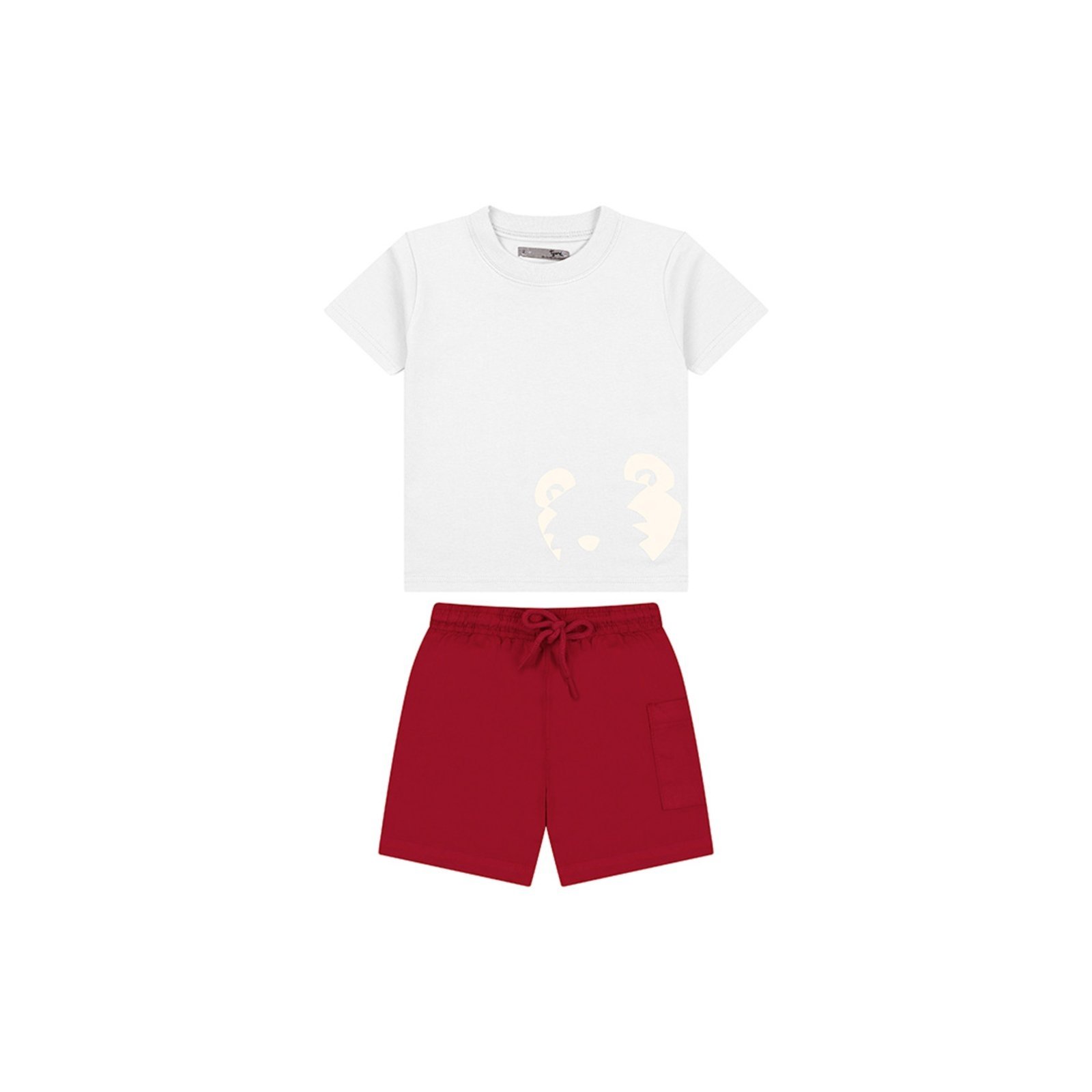 Infantil - Conjunto Curto Masculino Tigor T. Tigre