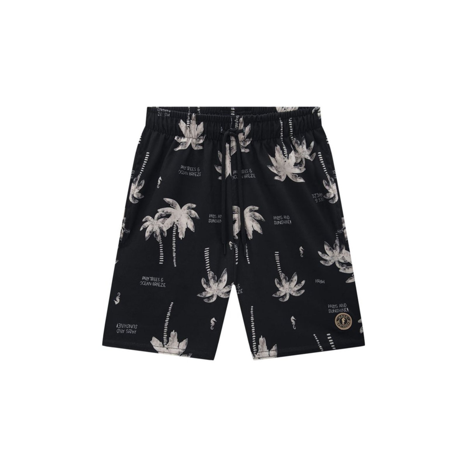 Infantil - Bermuda Menino em Nylon com Elastano Sublimada