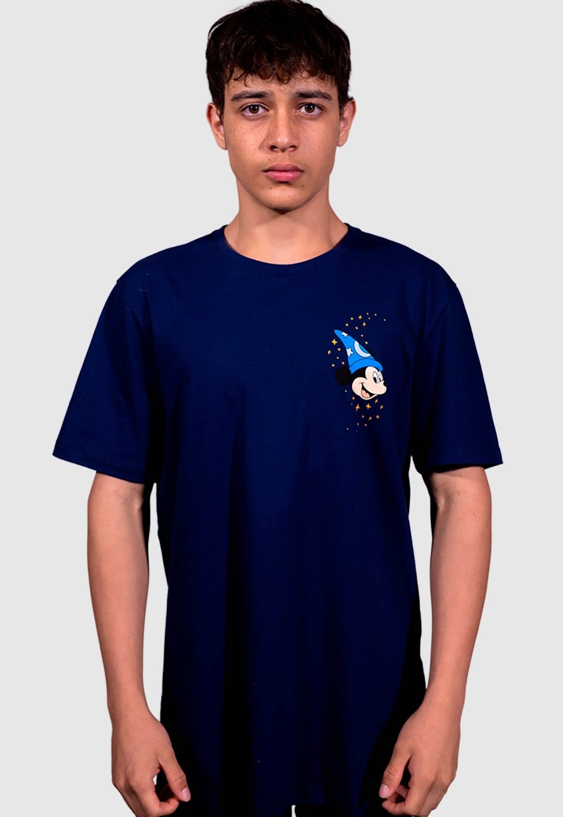 Camiseta Piticas Disney Mickey Fantasia Azul