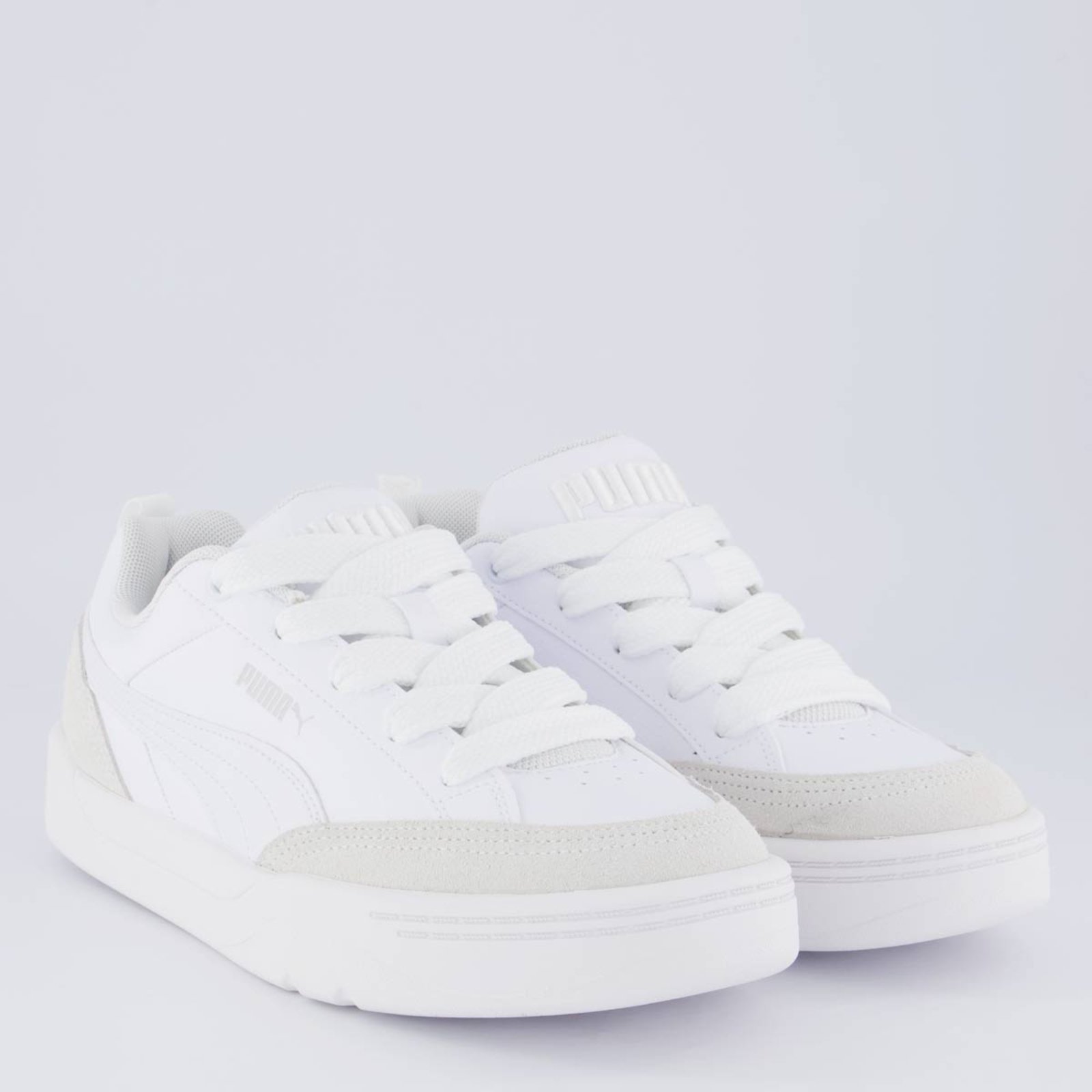 Vista 3 Tênis Puma Park Lifestyle OG branco Puma branco