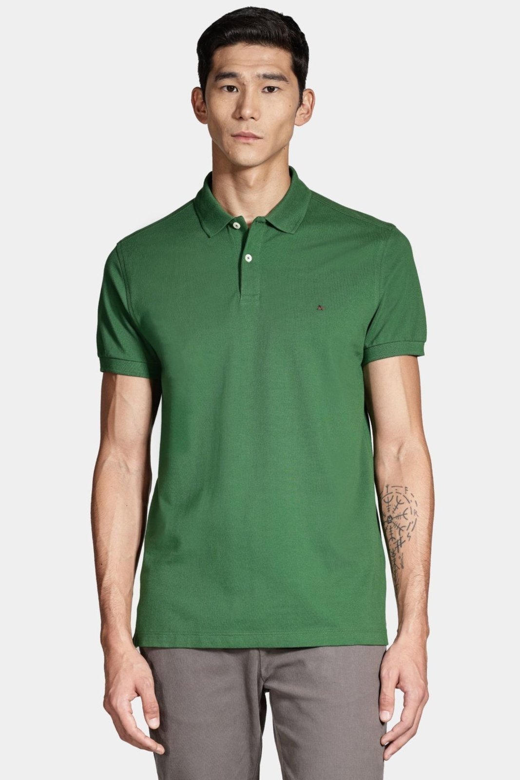 Polo Aramis Piquet Verde Bandeira