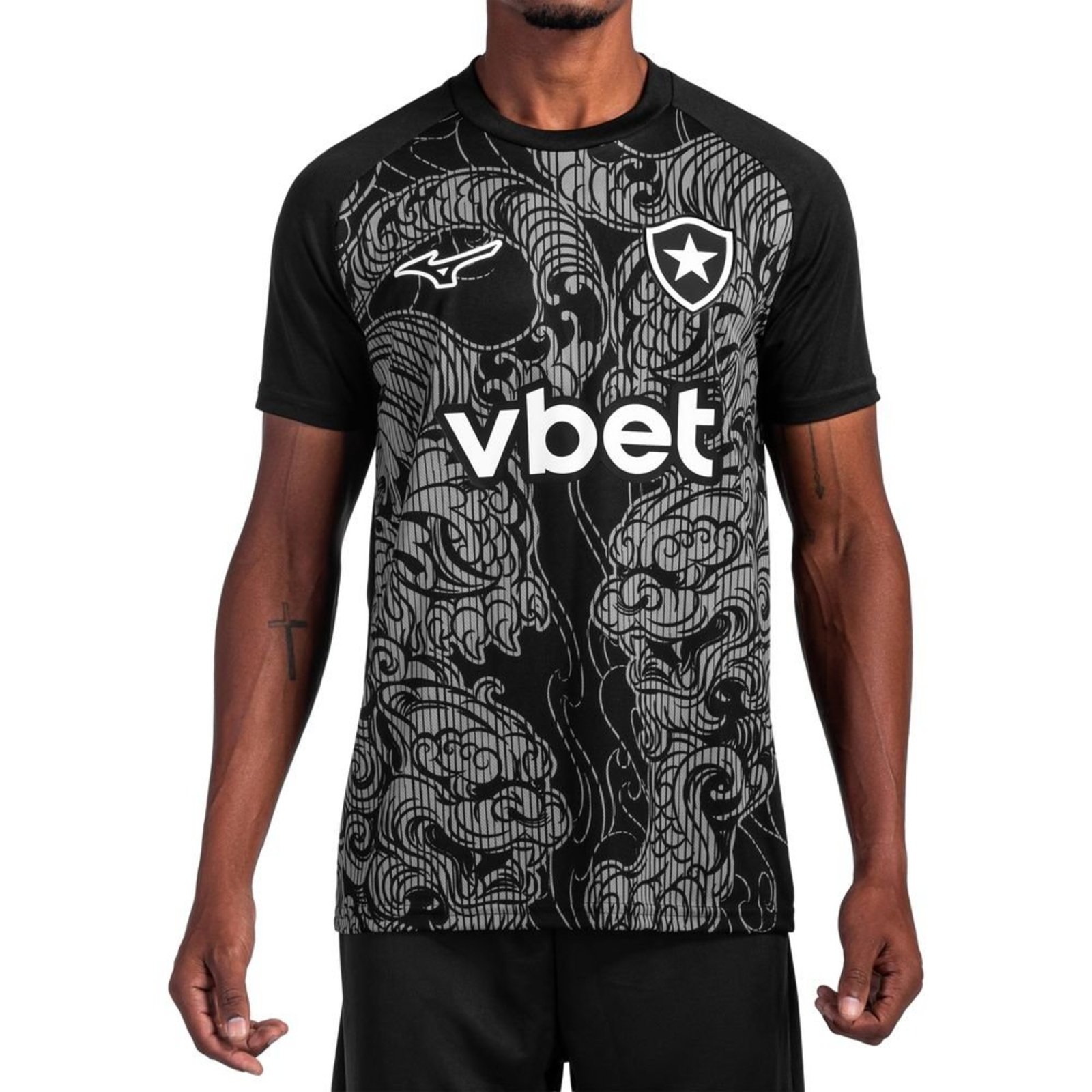 Camisa Pré-Jogo Mizuno x Botafogo Masculina