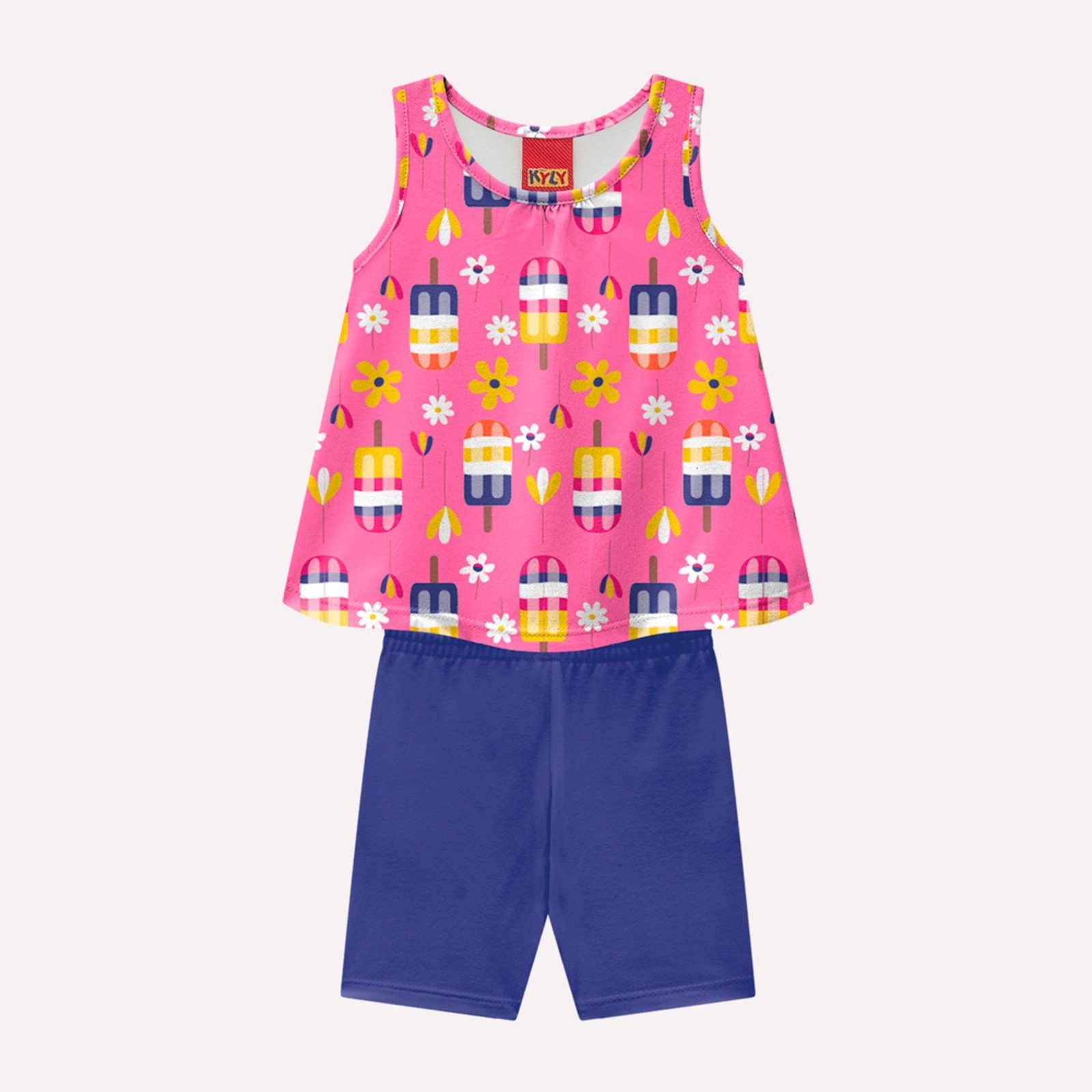 Infantil – Conjunto Menina Estampa Kyly