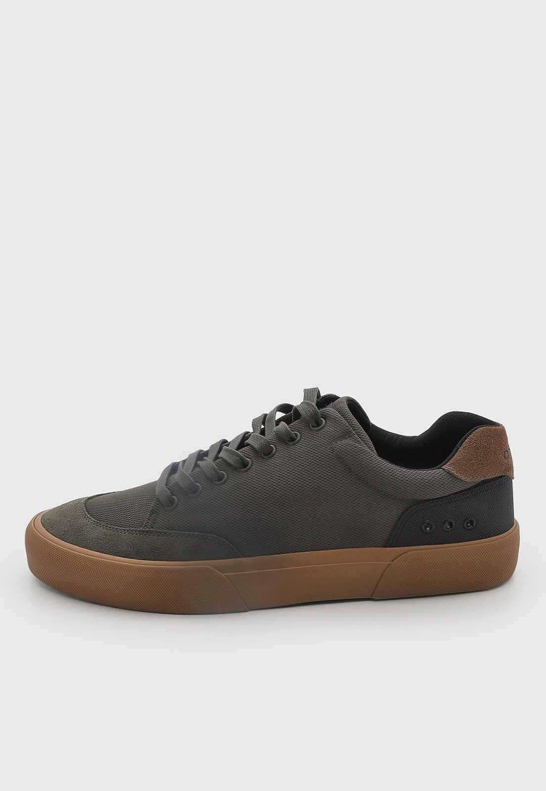 Tênis Masculino Osklen Tide Mesh Couro Verde