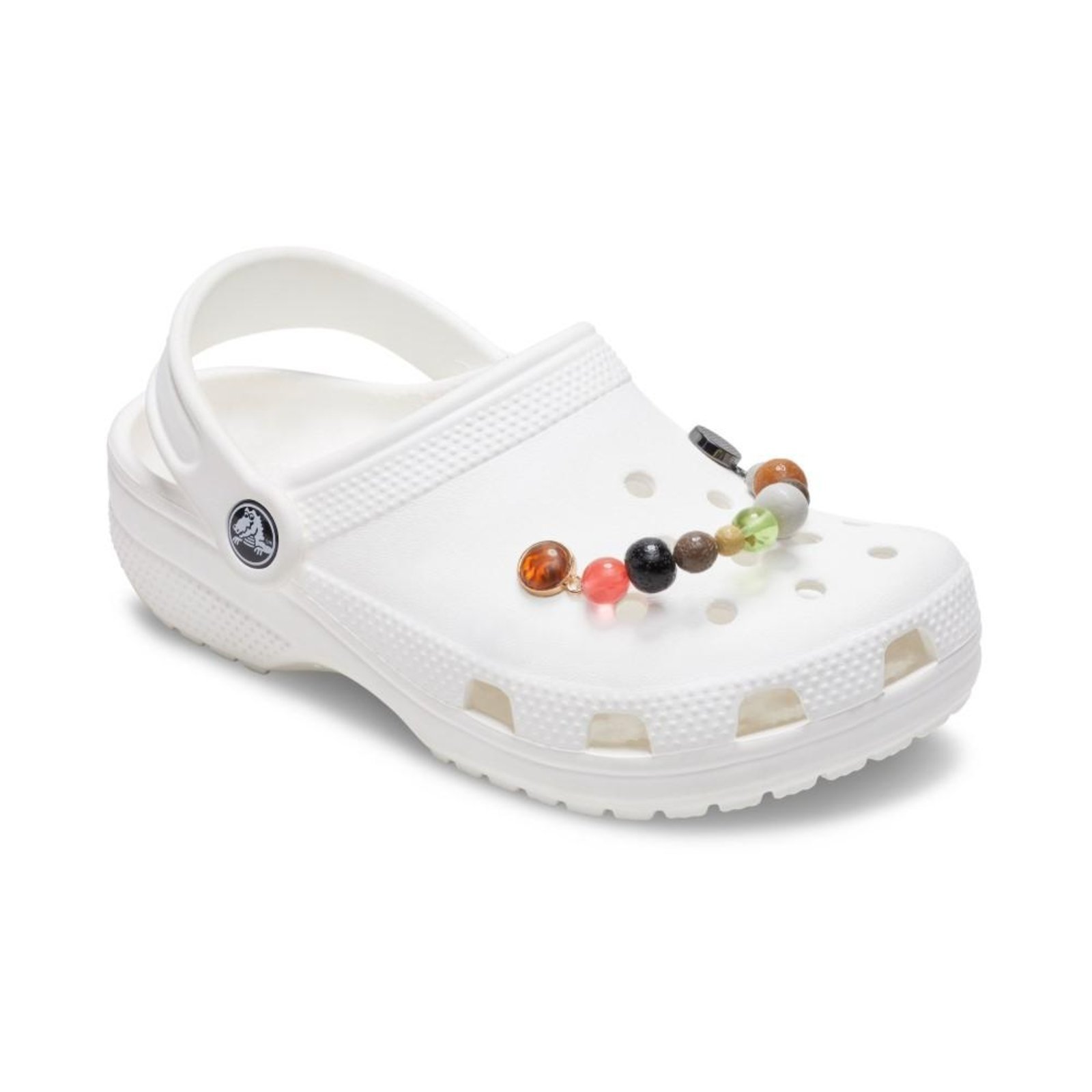 Vista 3 Infantil - Jibbitz™ Corrente de Pedras Mistas Crocs branco