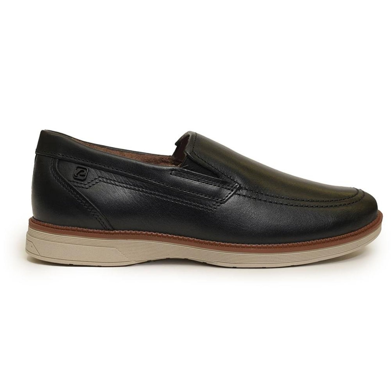 Sapato Casual Pegada Cardiff Masculino Preto