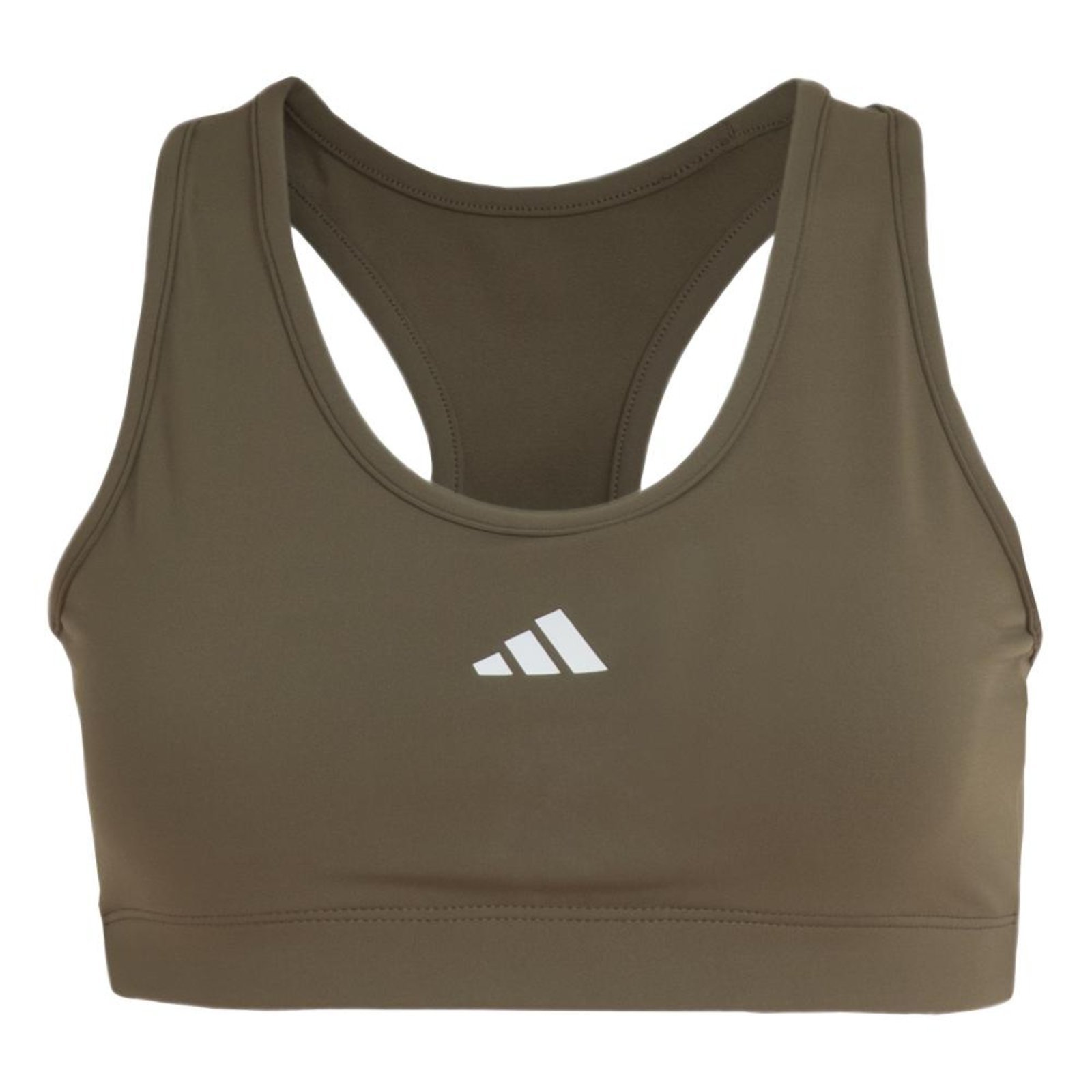 Top Treino Poliamida Suporte Medio adidas Performance Verde