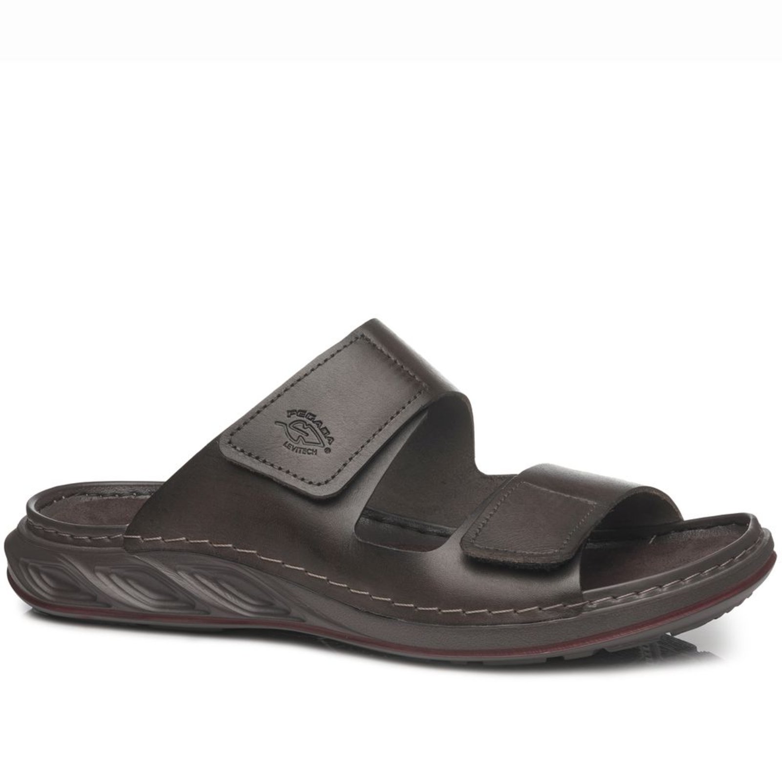 Chinelo Pegada Masculino em Couro Brown 134101-04 Chinelo Pegada Masculino em Couro Brown 134101-04 40