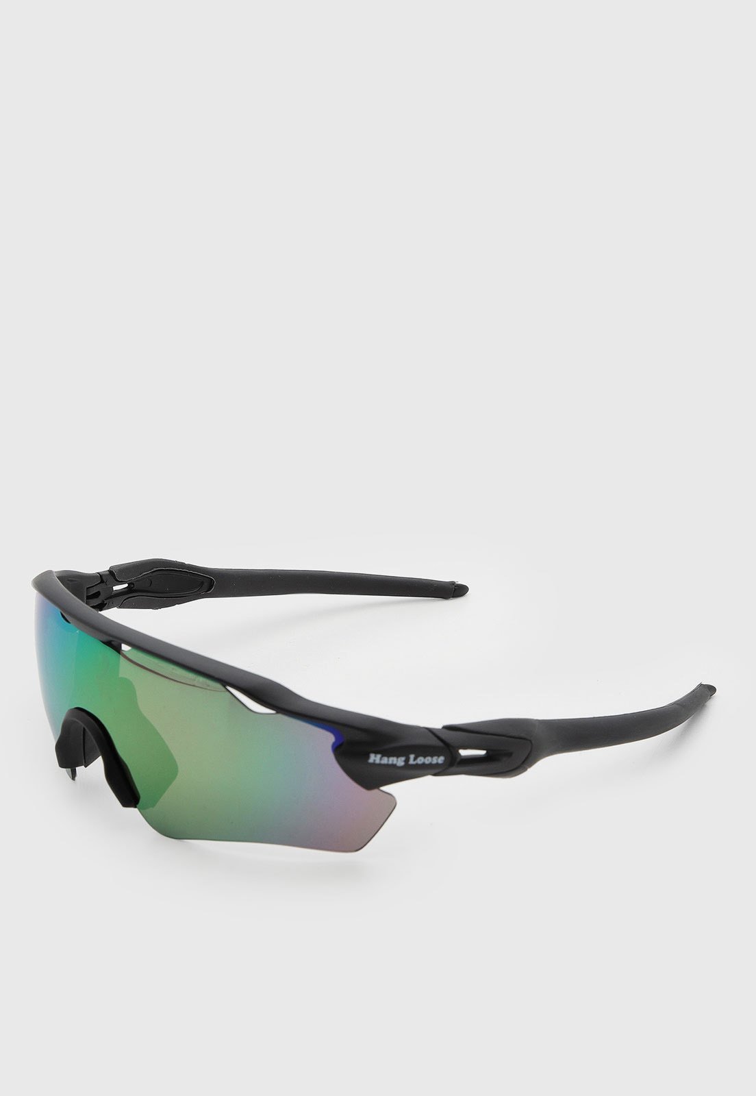 Óculos de Sol Hang Loose Shield Running Bike Preto