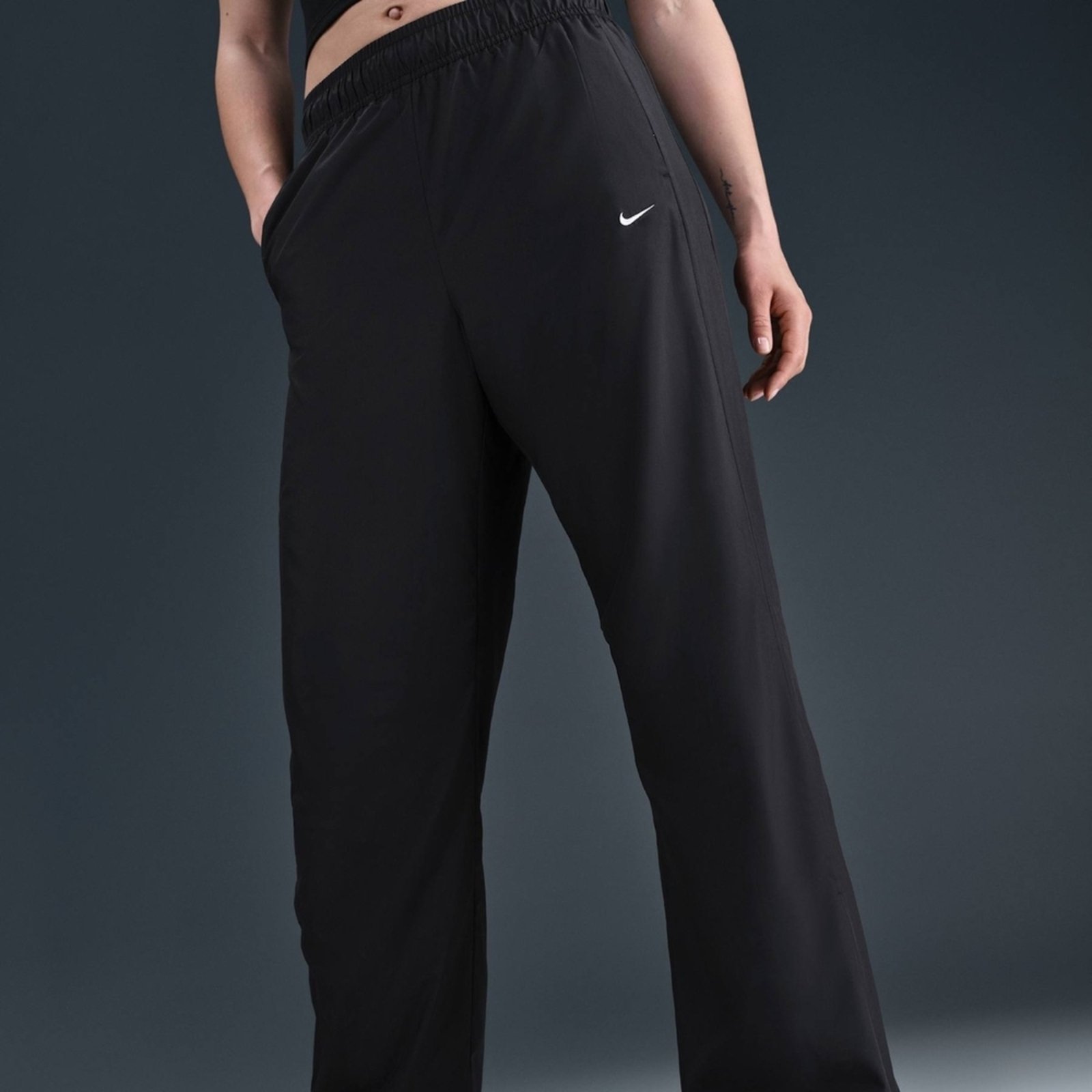 Vista 3 Calça Nike Sportswear Classic Feminina Preto Nike Preto