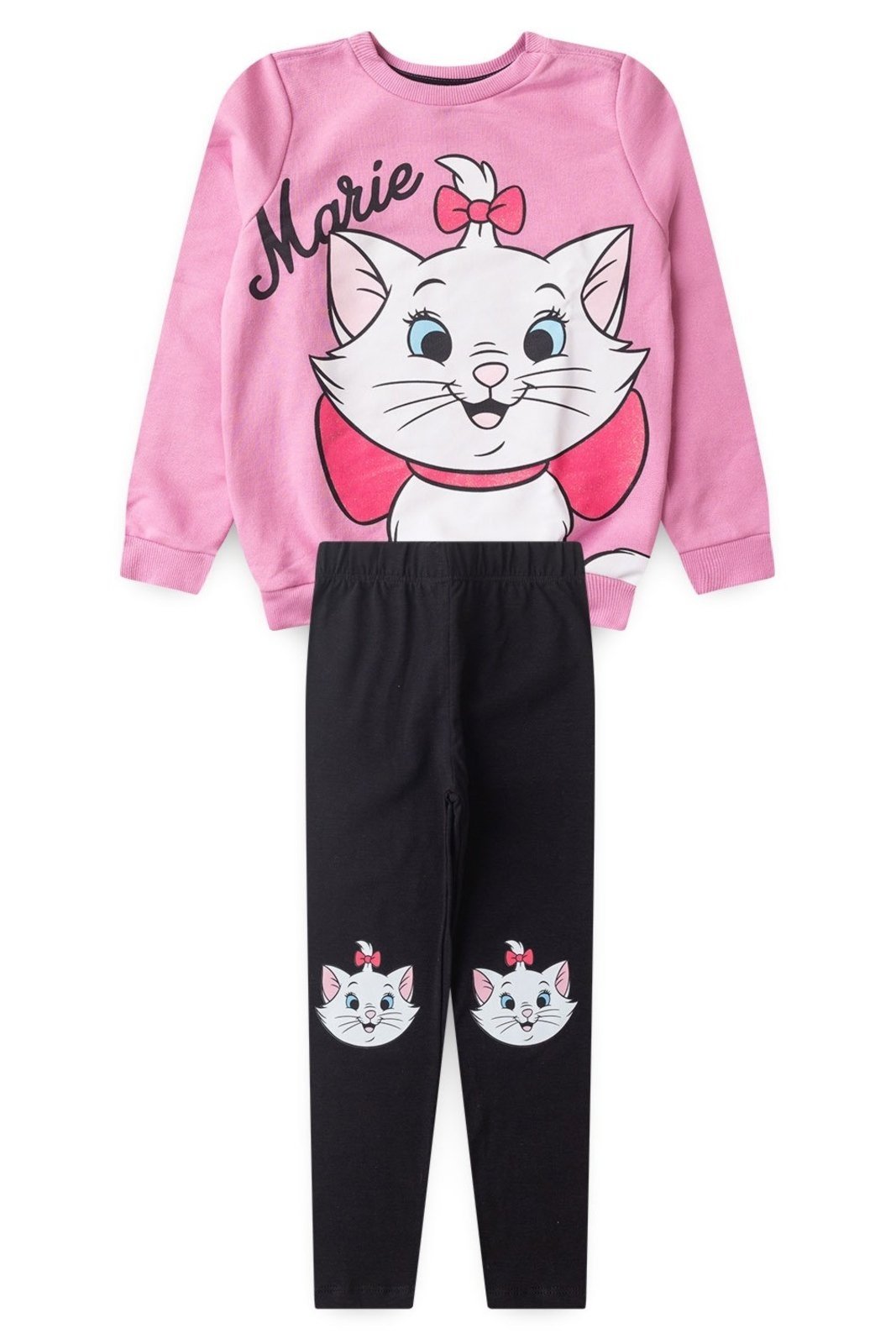 Vista 2 Infantil - Conjunto Disney Marie rosa Disney rosa