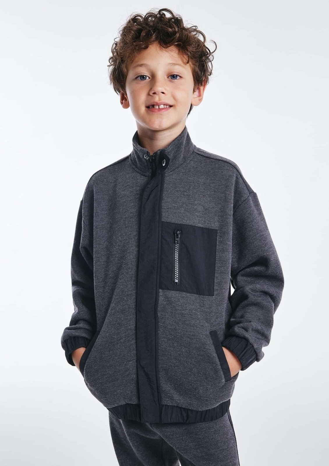Infantil - Jaqueta Menino Em Moletom Hering