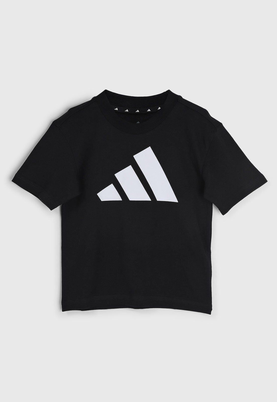 Infantil - Camiseta adidas Sportswear Logo Preta