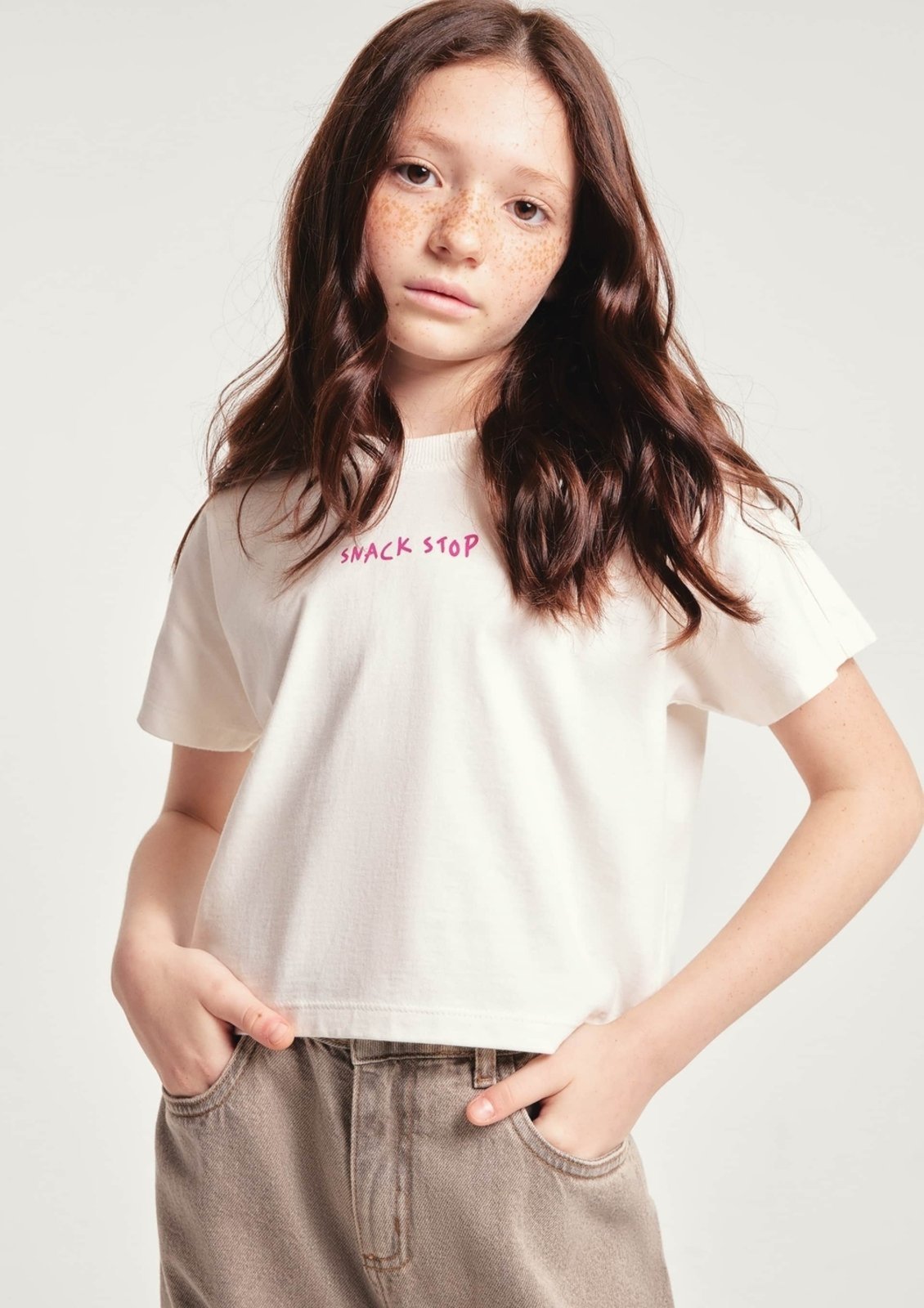 Infantil - Blusa Menina Super Cotton Oversized Hering