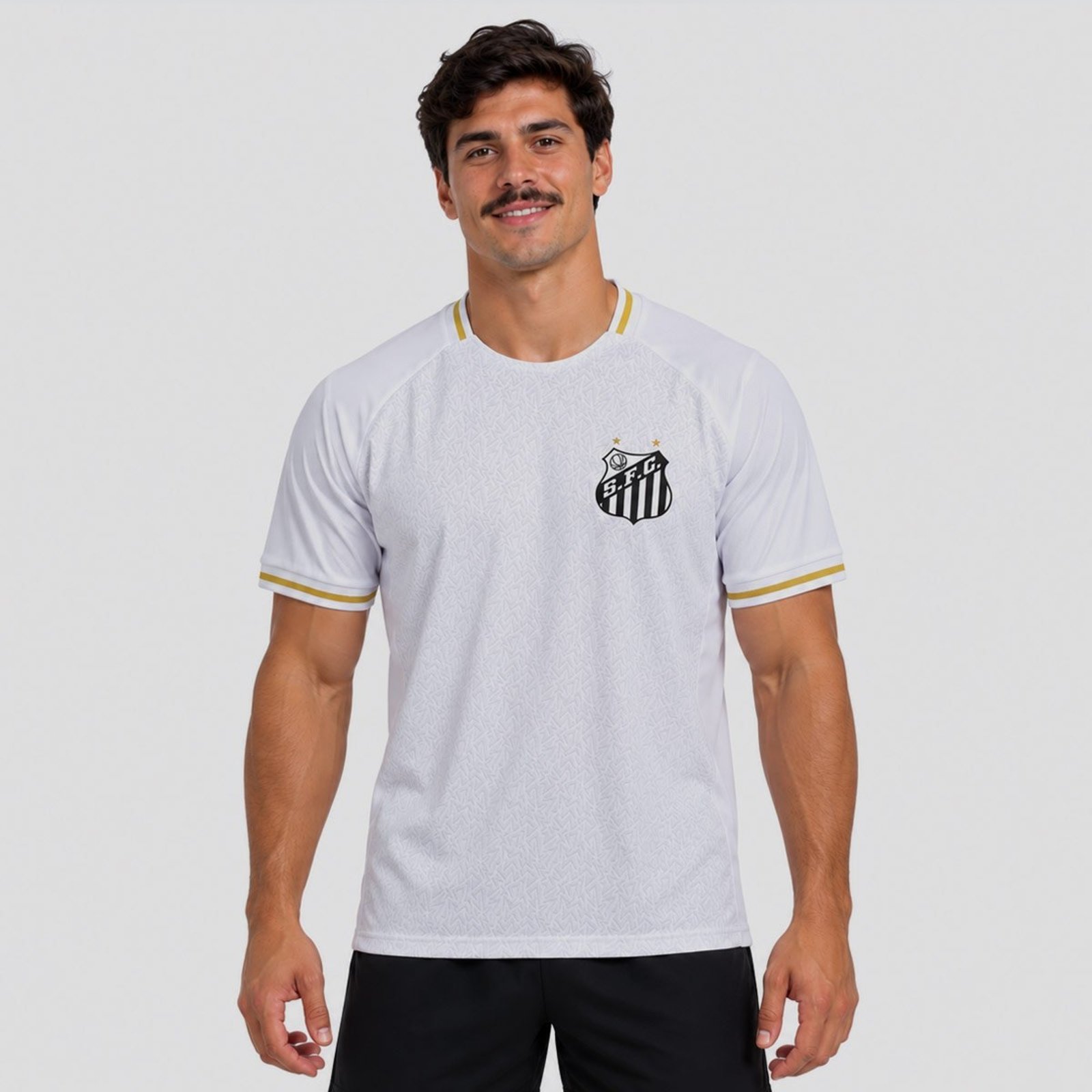 Camisa Santos Bench Branca