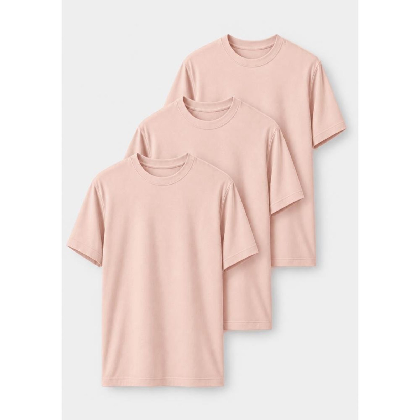 Kit 3 Camisetas Básicas Masculinas Manga Curta Slim Hering
