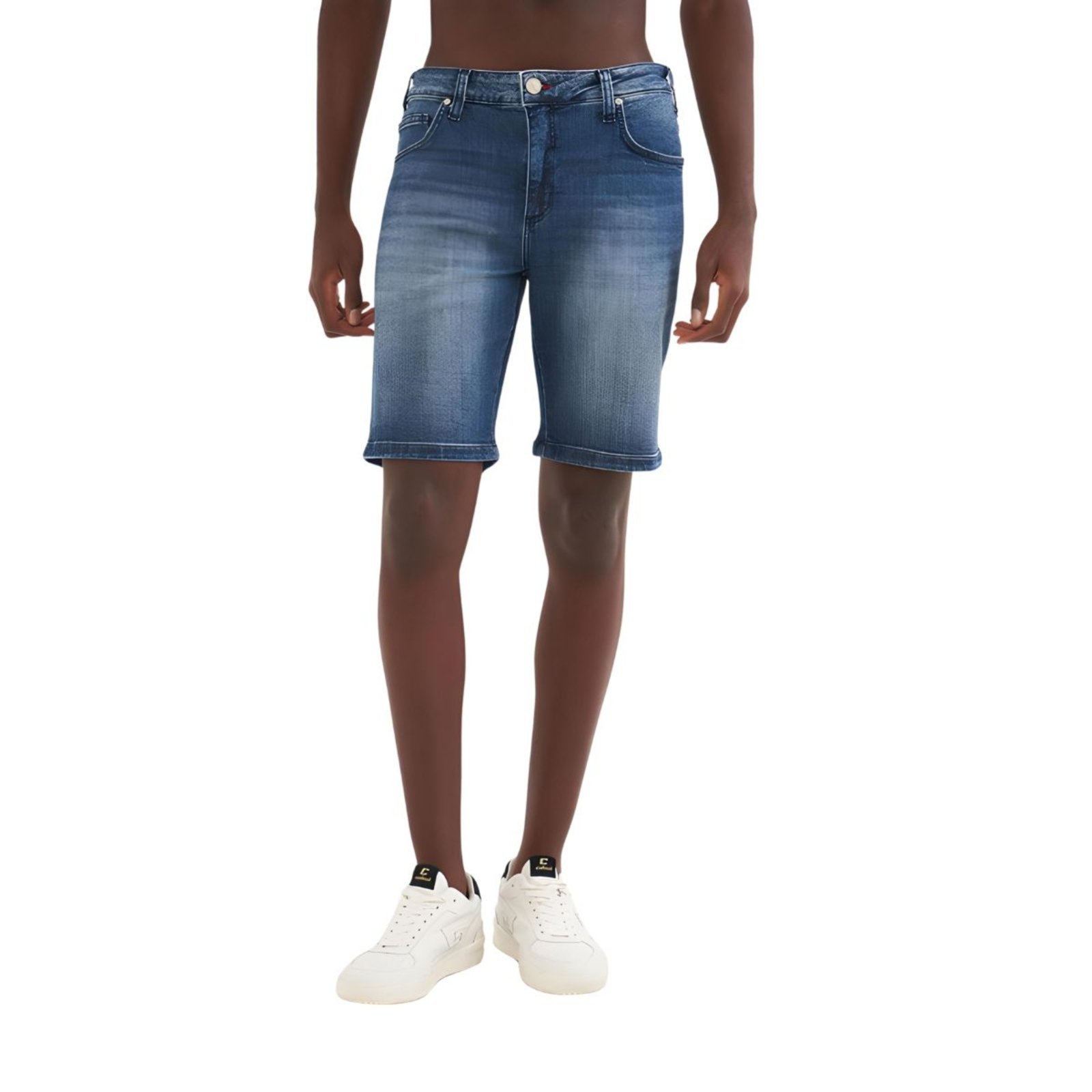 Vista 3 Bermuda Davi Colcci Médio jeans Colcci jeans