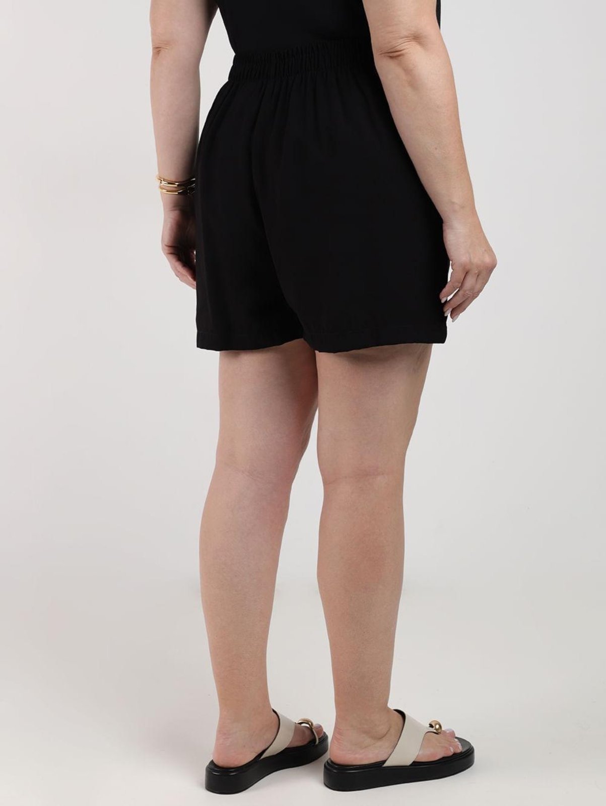 Vista 3 Short Alfaiataria Plus Size Feminino Bright Girl'S vermelho Bright Girl'S vermelho