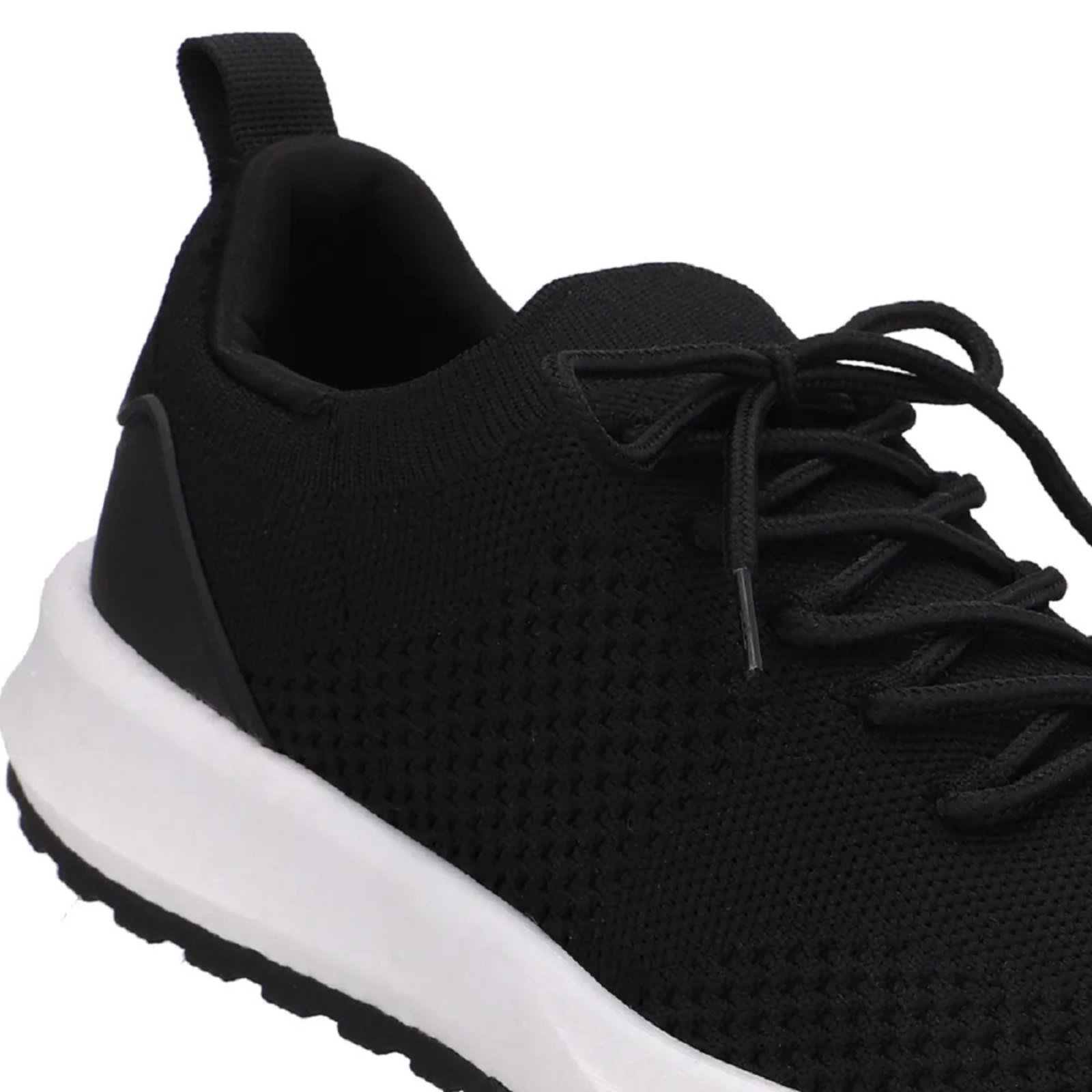 Vista 3 Tênis Usaflex Poofy Tricot Conforto Leveza e Estilo bege/branco Usaflex bege/branco