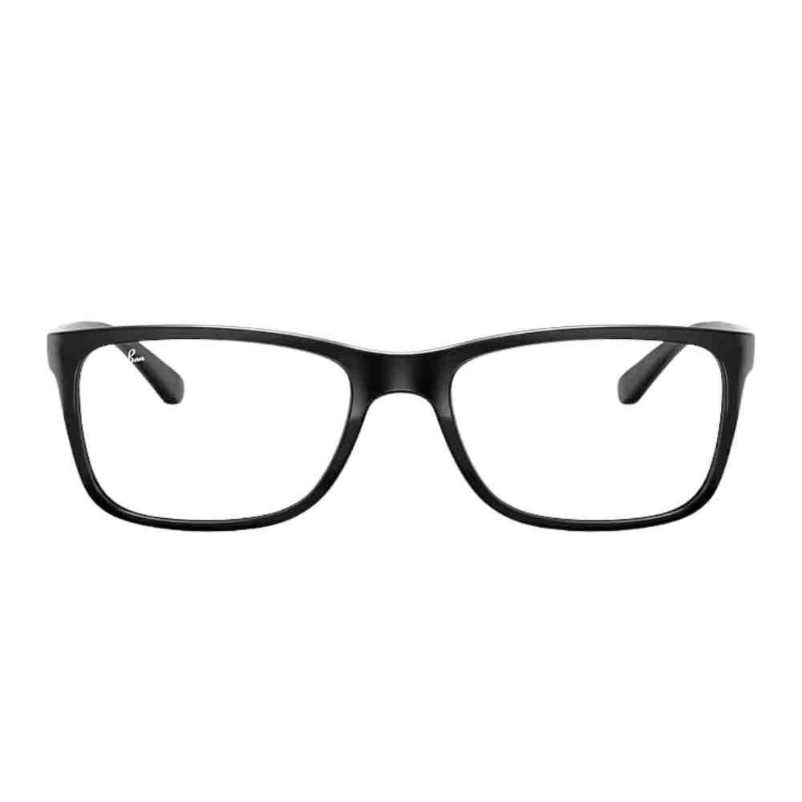 Armação de Grau Ray Ban Retangular Preto 0RX7027L 2000 56
