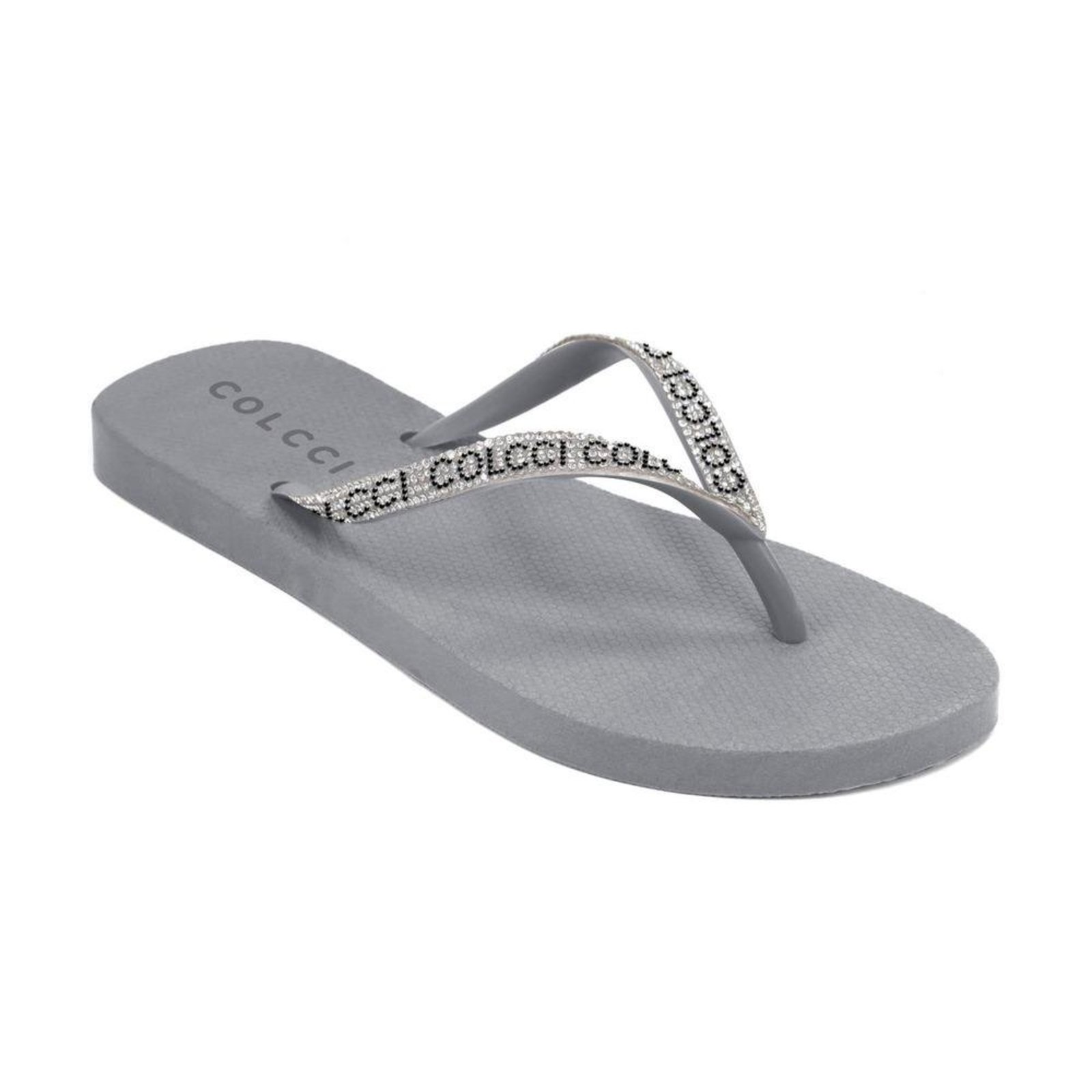 Chinelo Slim Feminino Fiji Colcci Techfit Tira Com Brilho
