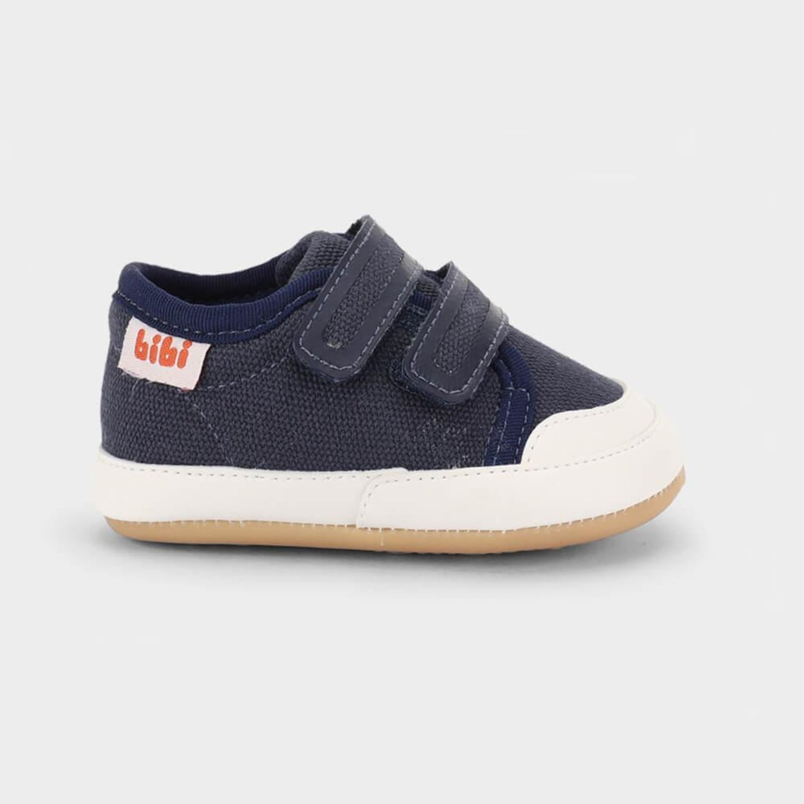Vista 2 Infantil - Tênis Bibi Afeto 2.0 Marinho 17 Calçados Bibi azul Calçados Bibi azul