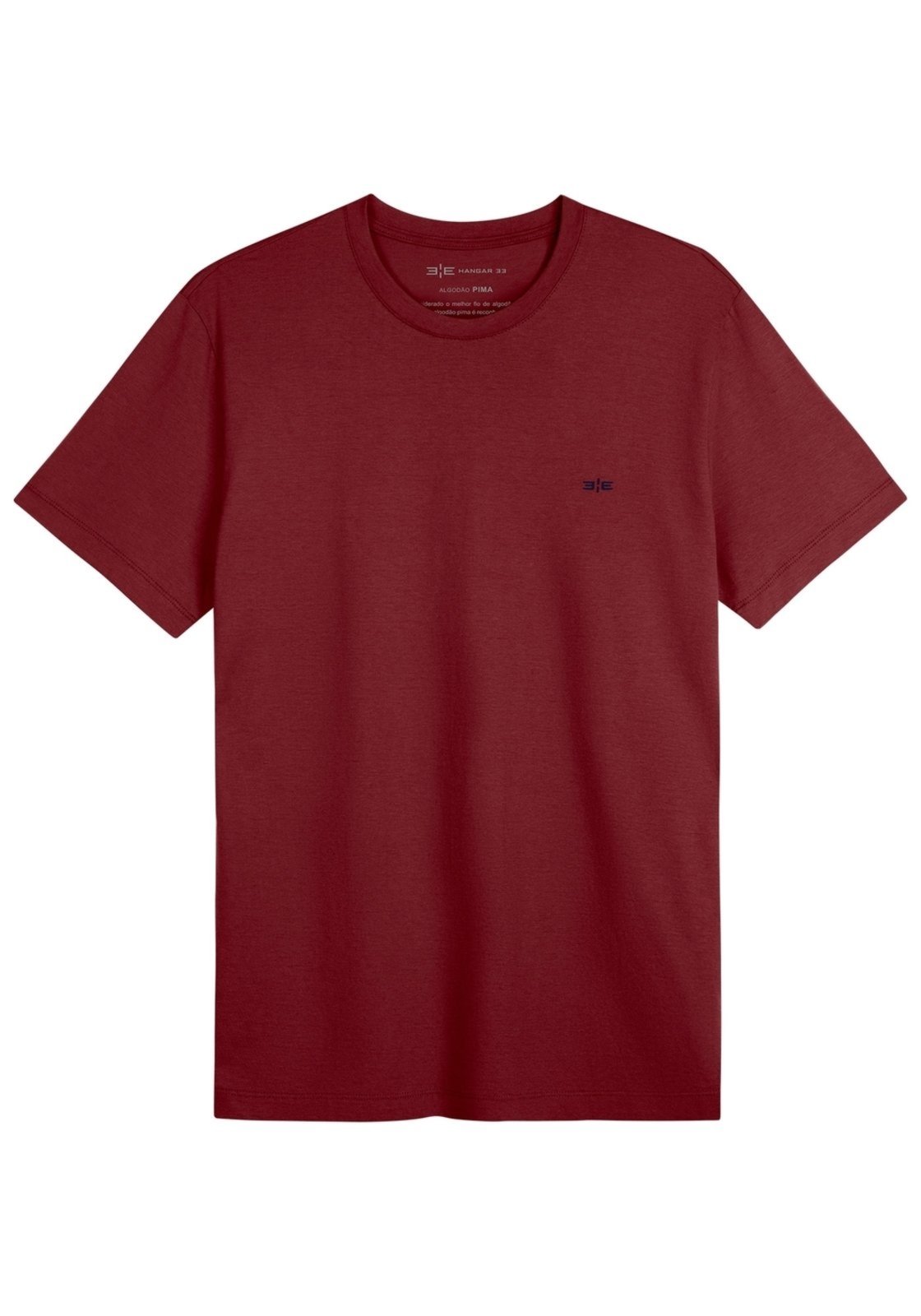 Camiseta Masculina em Malha Pima Clássica