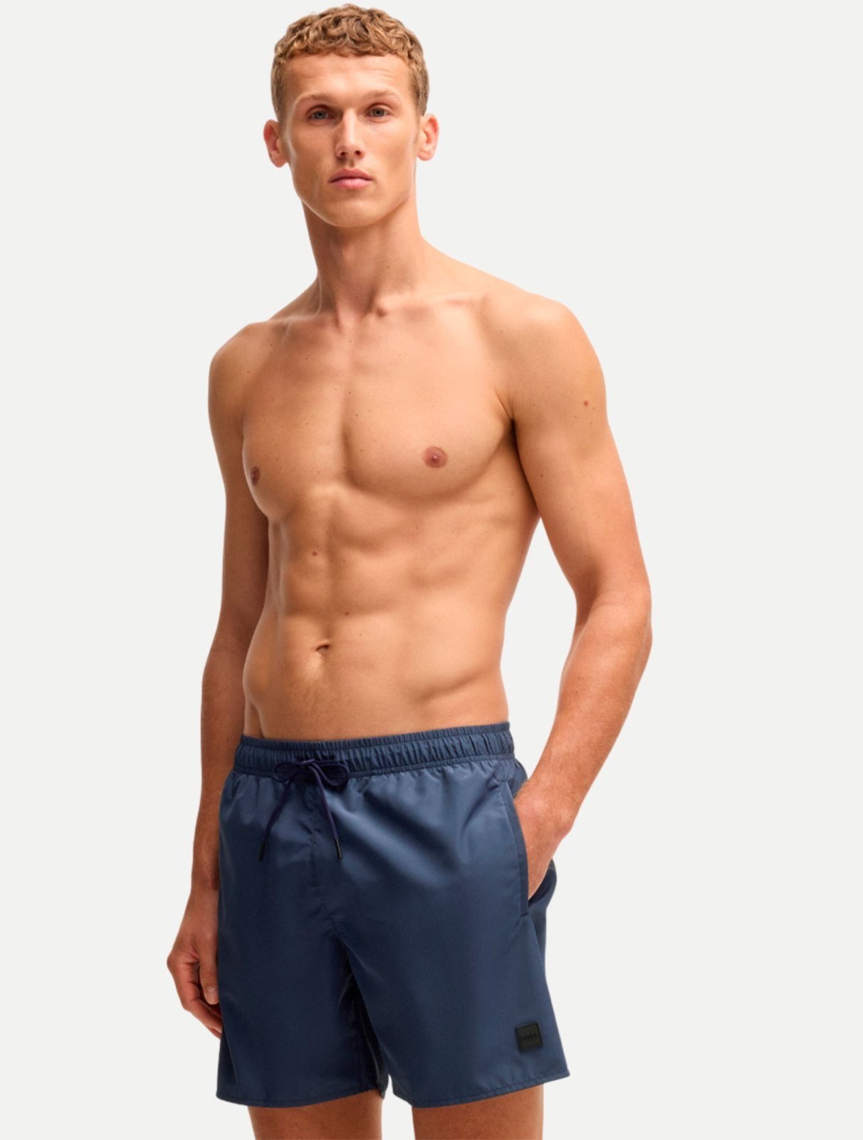 Short Hugo Boss Masculino Regular Dive Azul Marinho