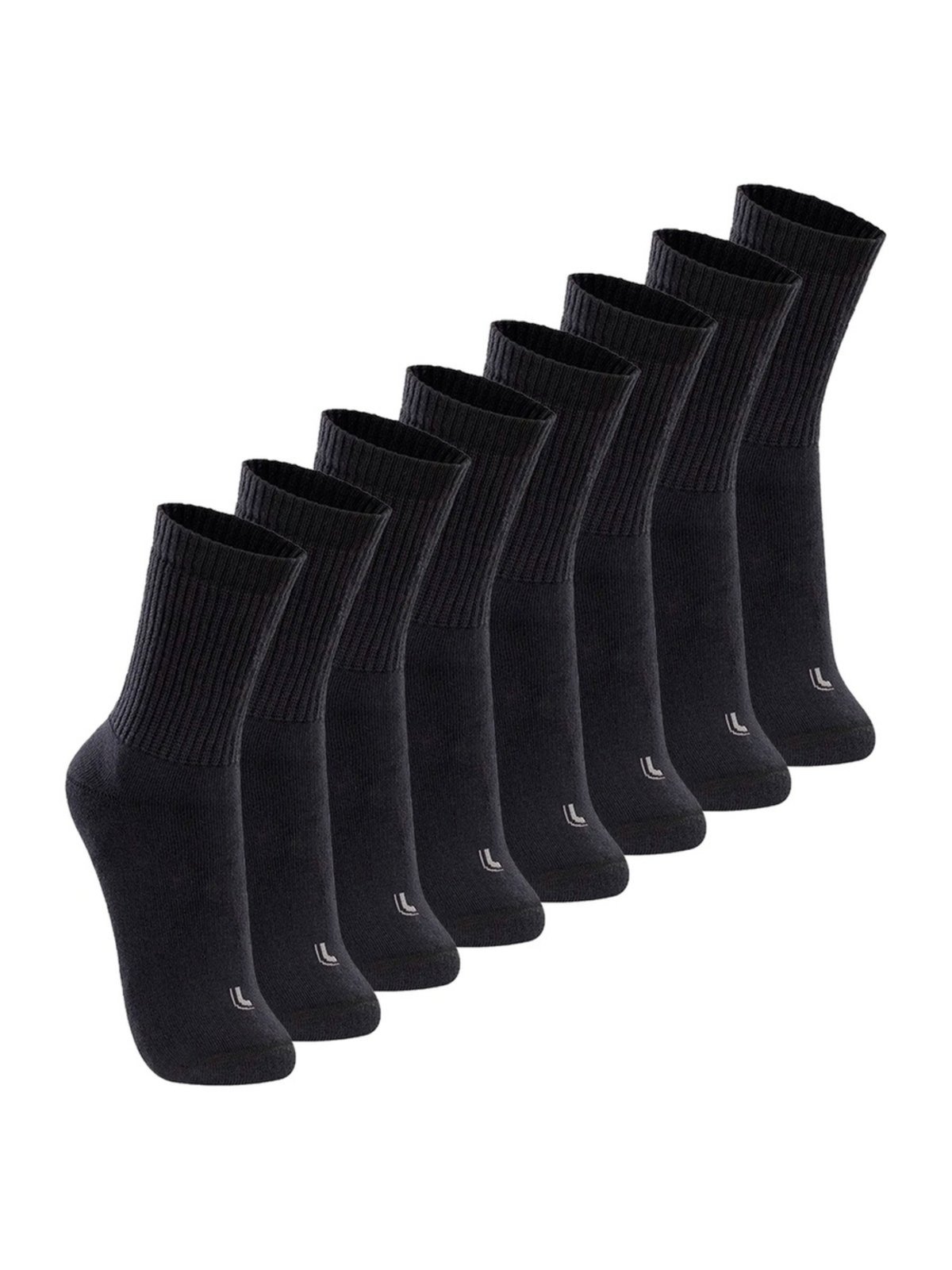 Kit com 8 Pares de Meias Esportiva Cano Longo Lupo 3250-001