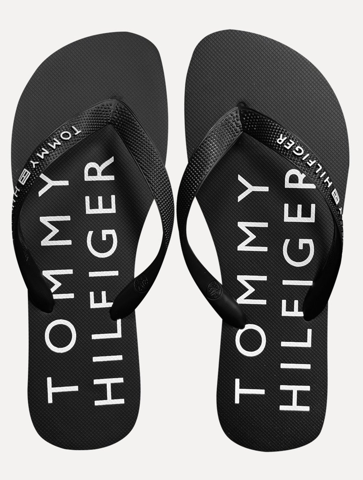 Chinelo Tommy Hilfiger Web Beach Sandal Preto