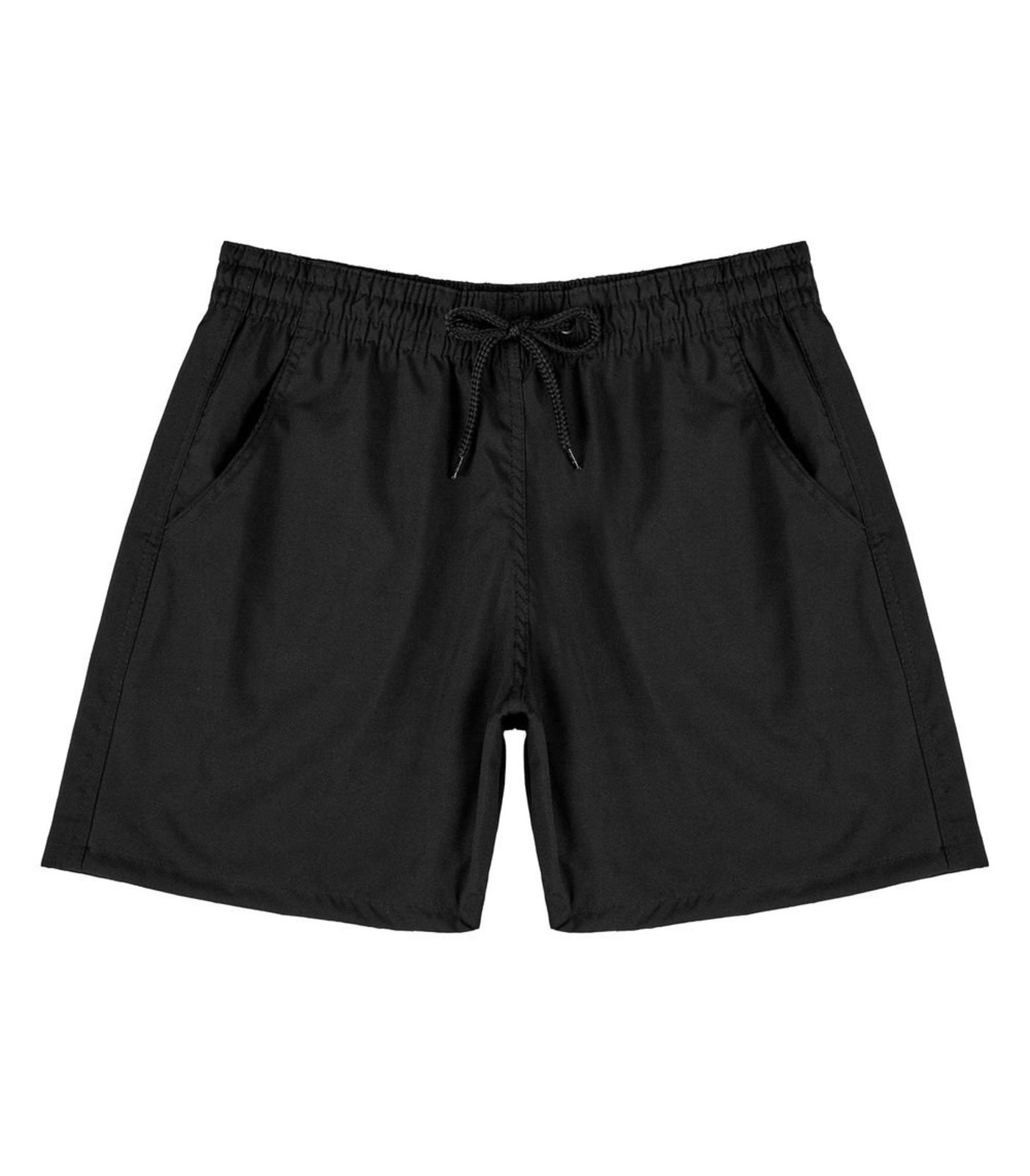 Bermuda Masculina Com Bolsos De Tactel Select Preto