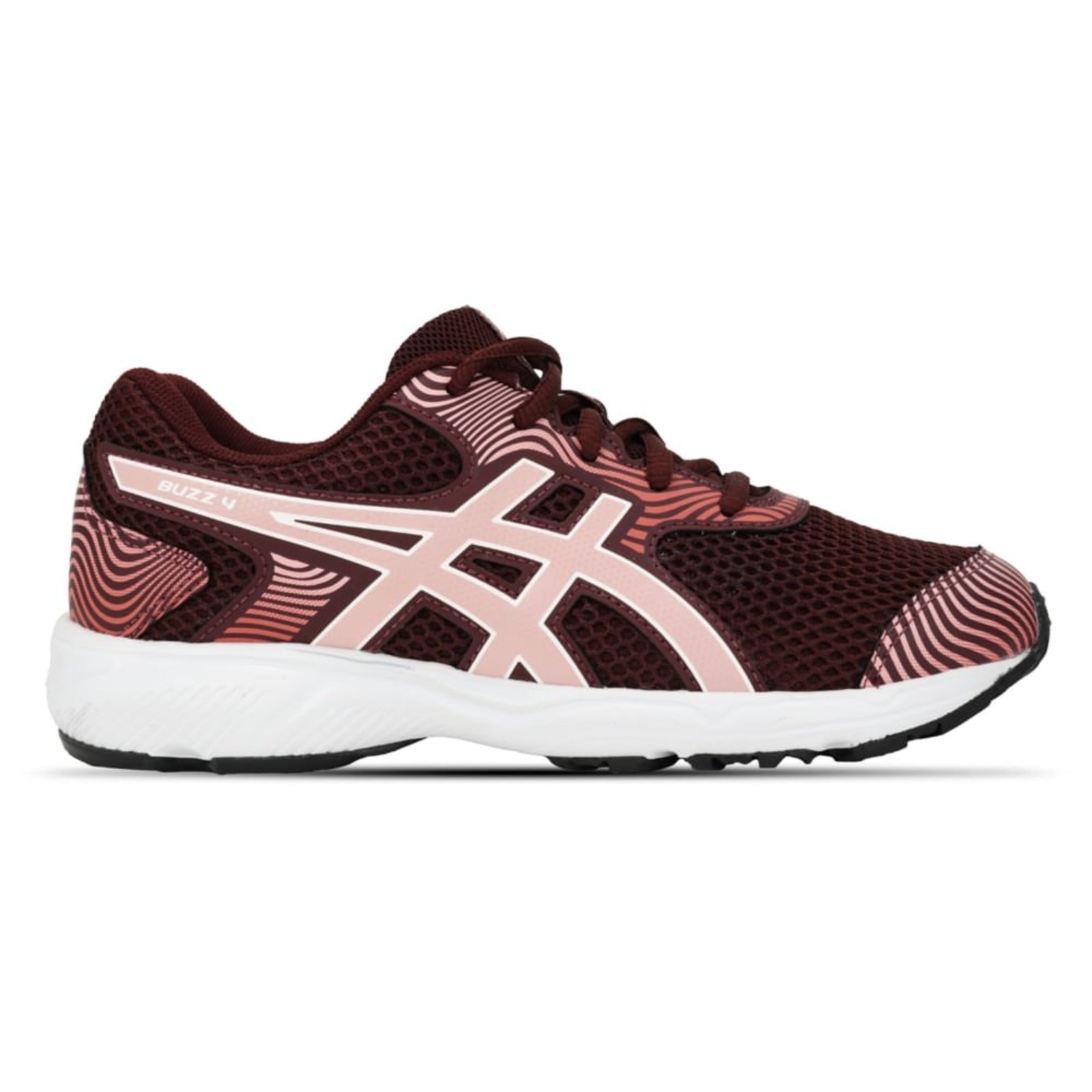 Infantil - Tênis ASICS Buzz 4 - - Marrom/Branco