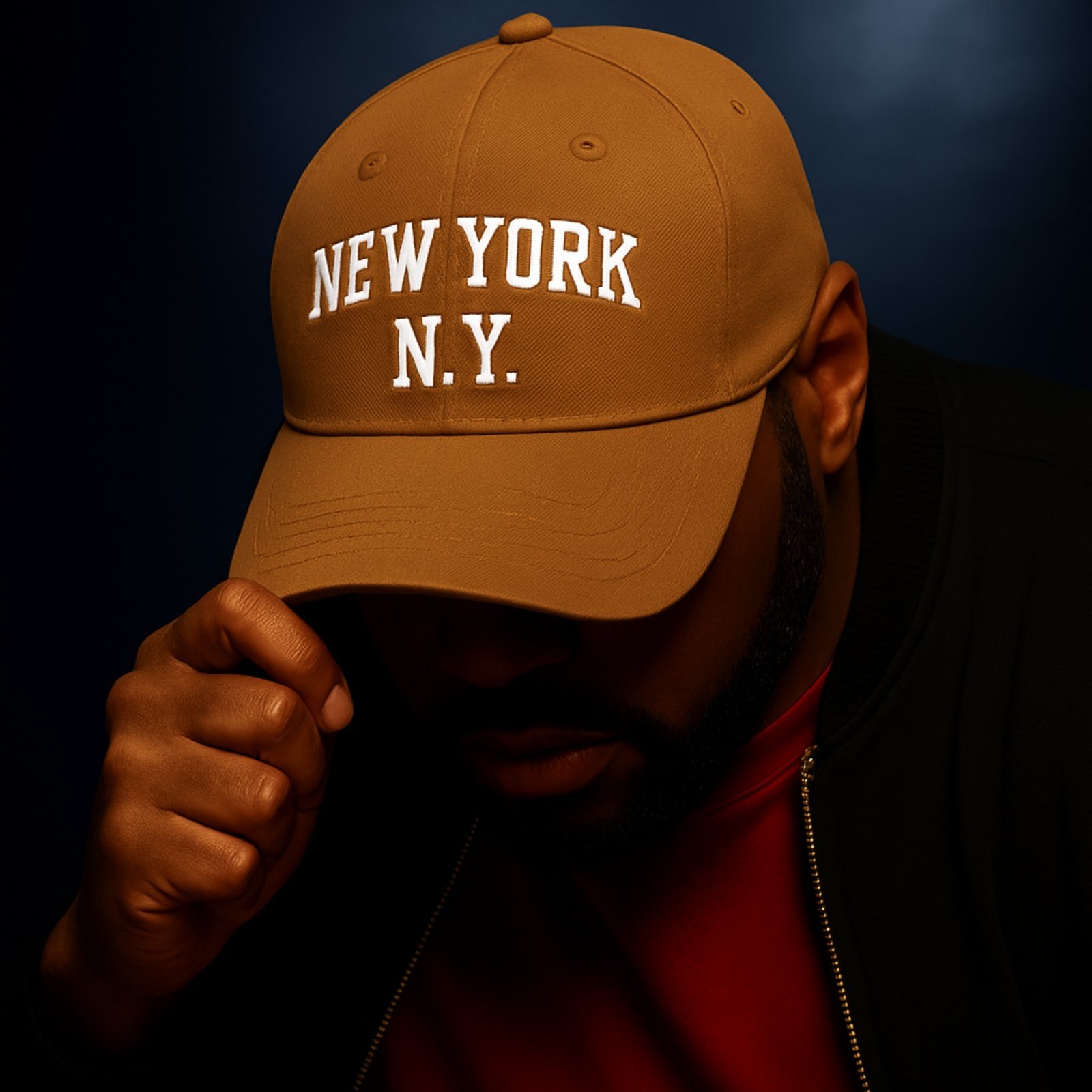 Boné New York Blogueira Unissex Feminino Masculino Star Shop Marrom Claro