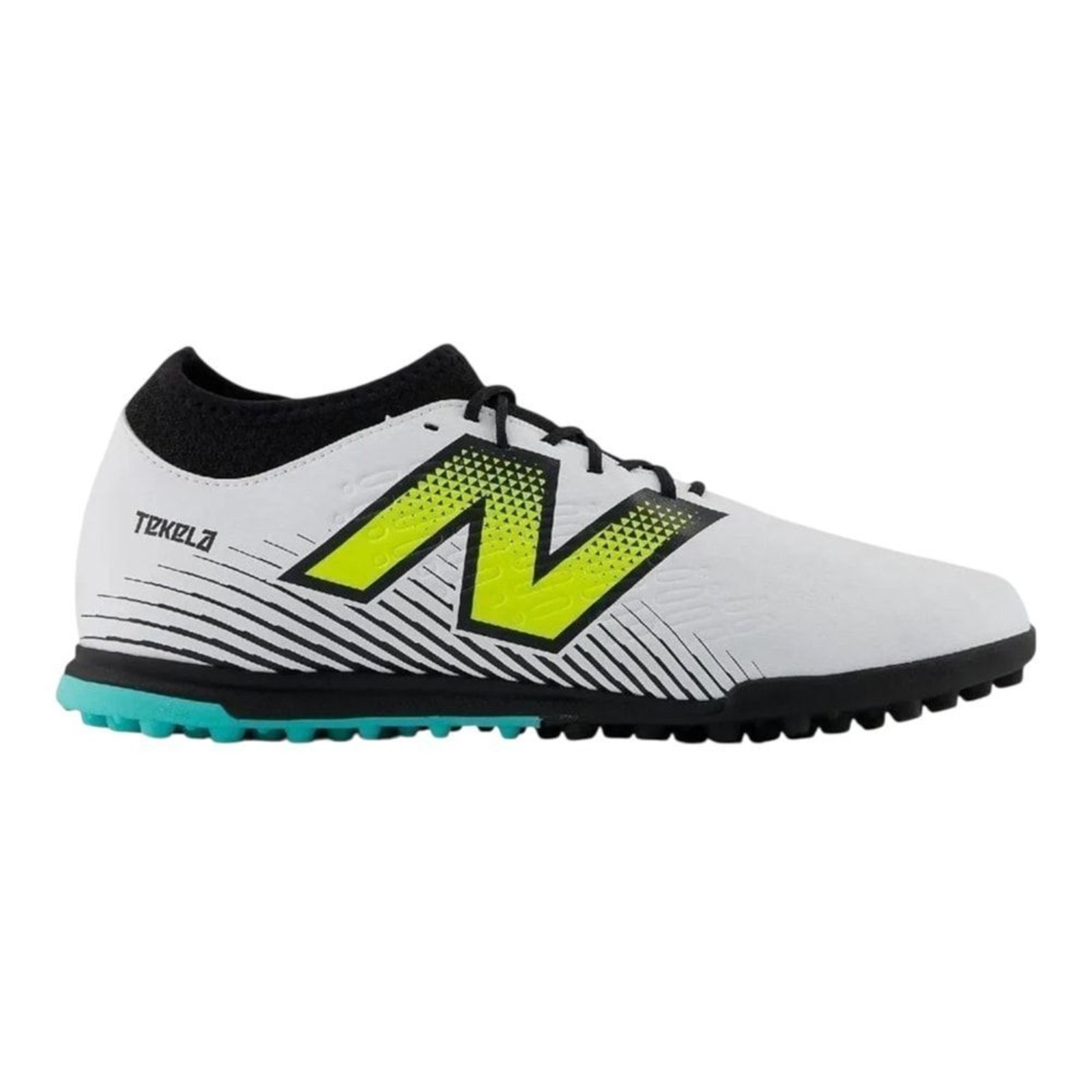 Chuteira Society New Balance Tekela Magique TF V4+ - Branco - new balance