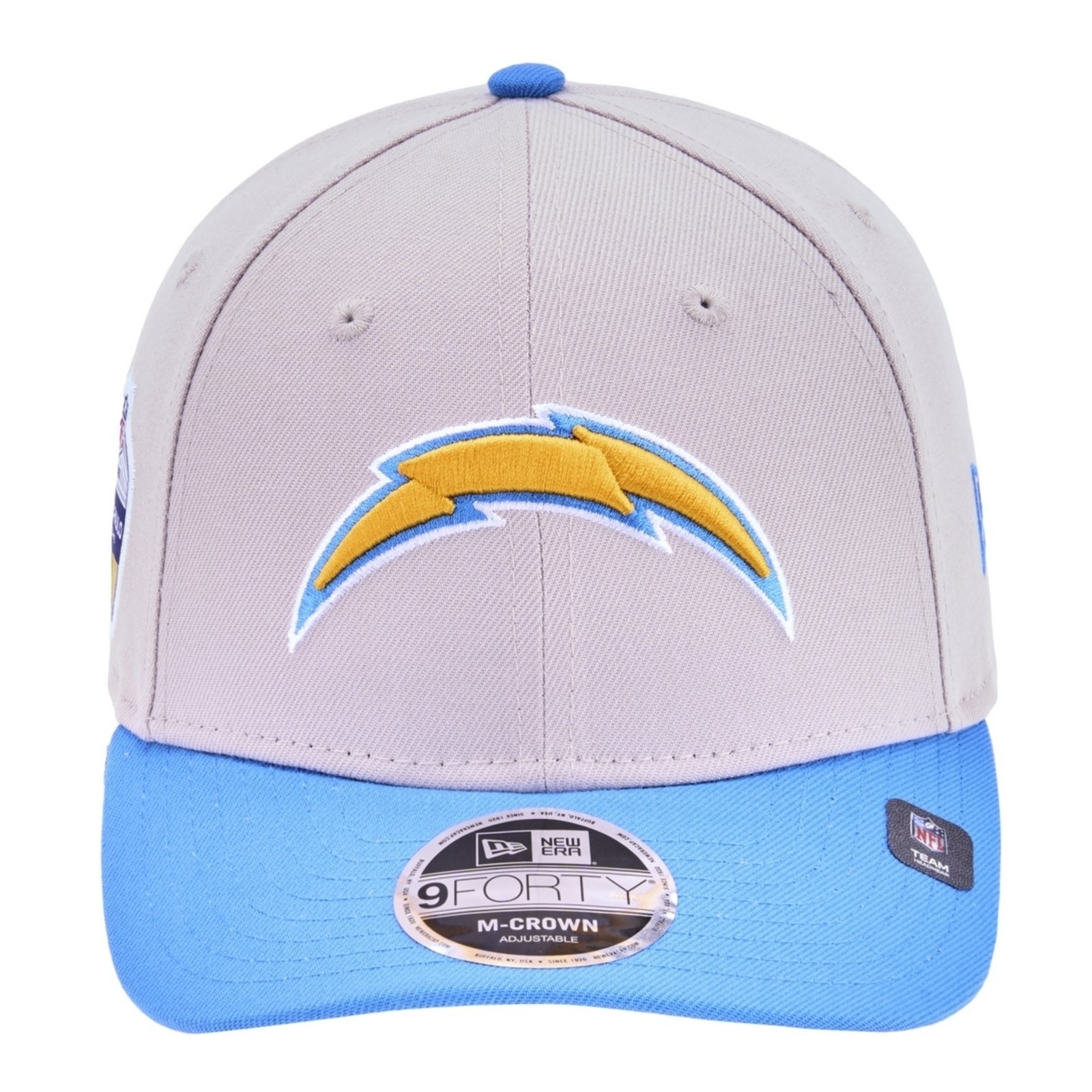 Boné New Era 9forty M-crown Los Angeles Chargers Cinza
