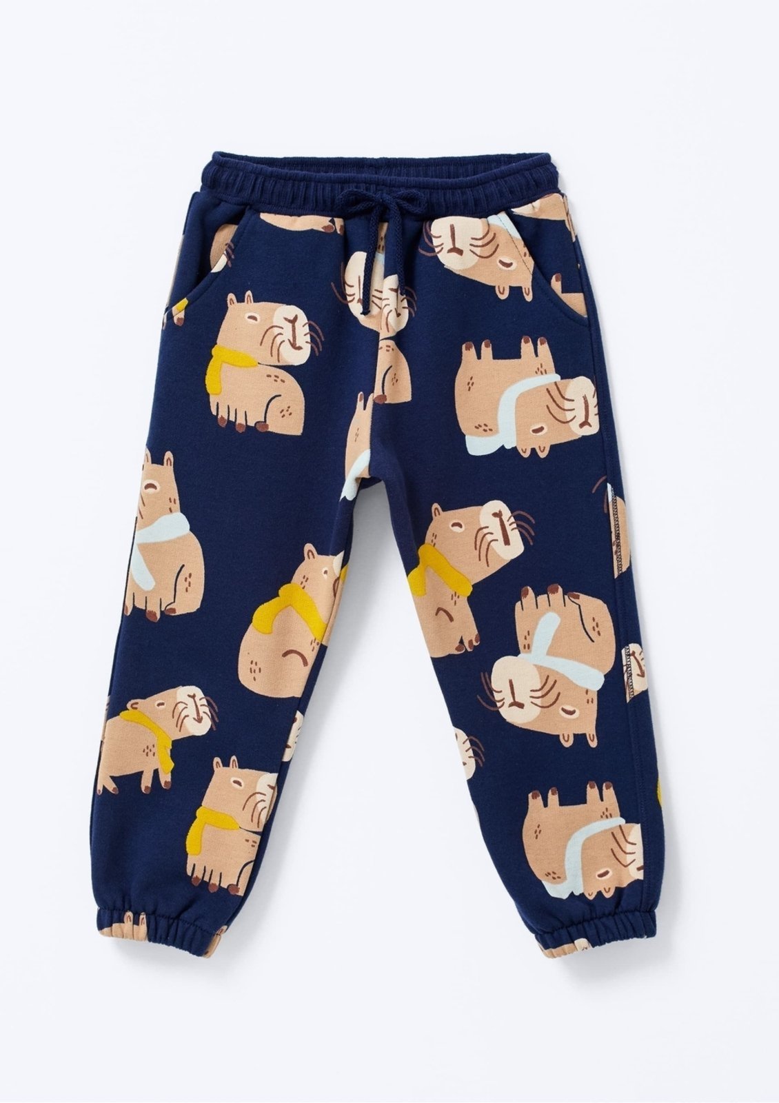 Vista 3 Infantil - Calça De Moletom Menino Toddler Estampada Hering Hering Kids azul Hering Kids azul