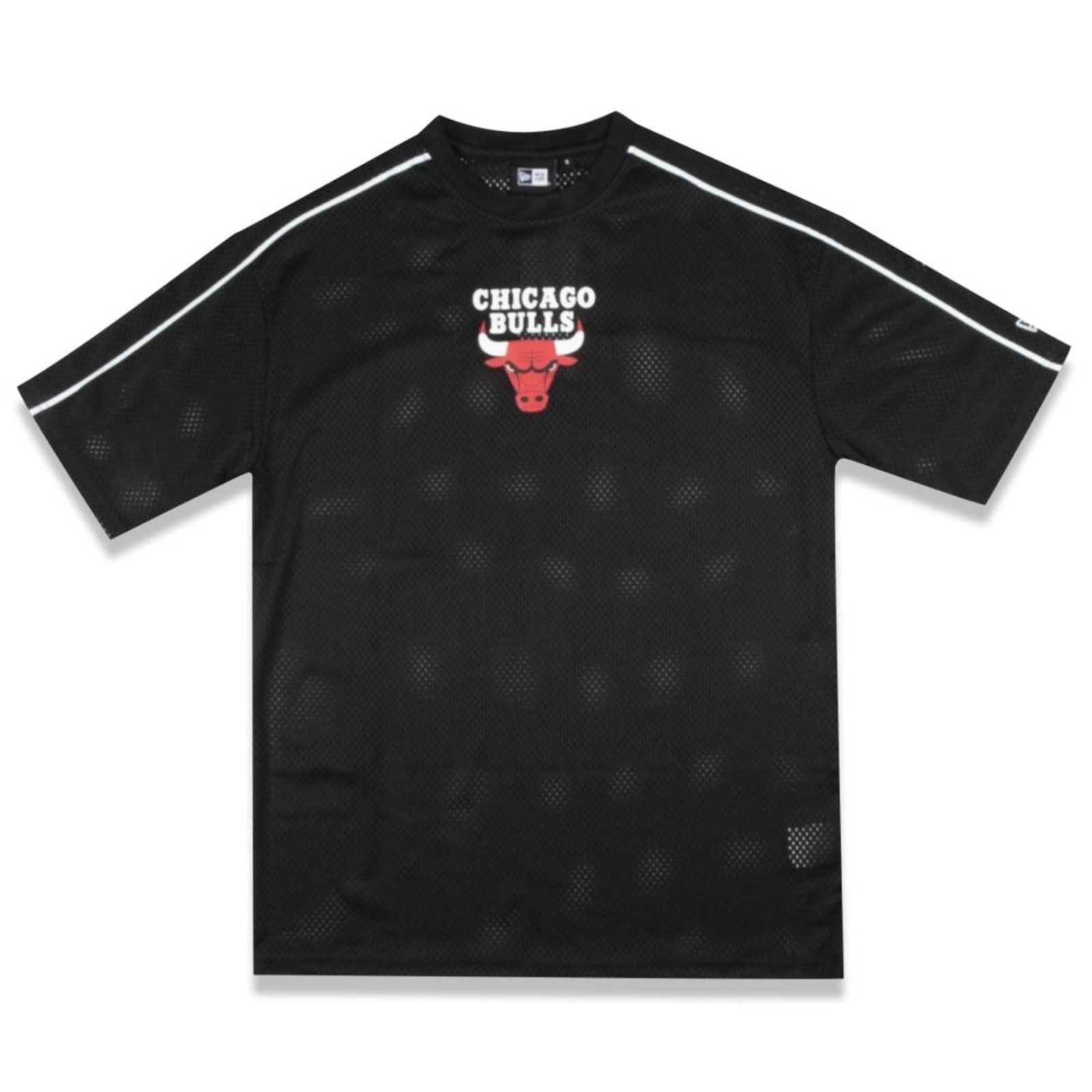 Camiseta New Era Regular Chicago Bulls NBA Preto