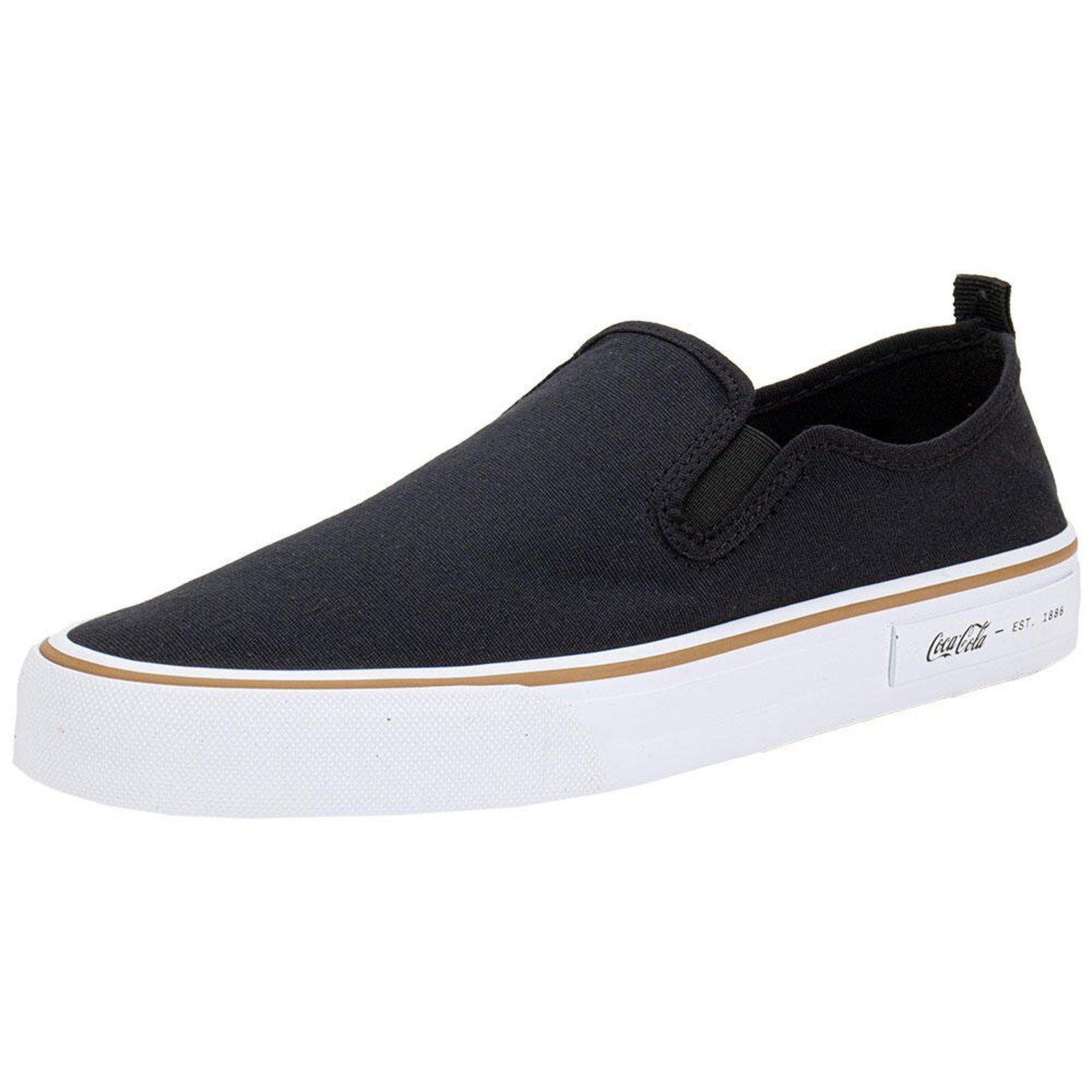 Tênis Masculino Iate City Coca-Cola Cc2315 A5372315 Preto