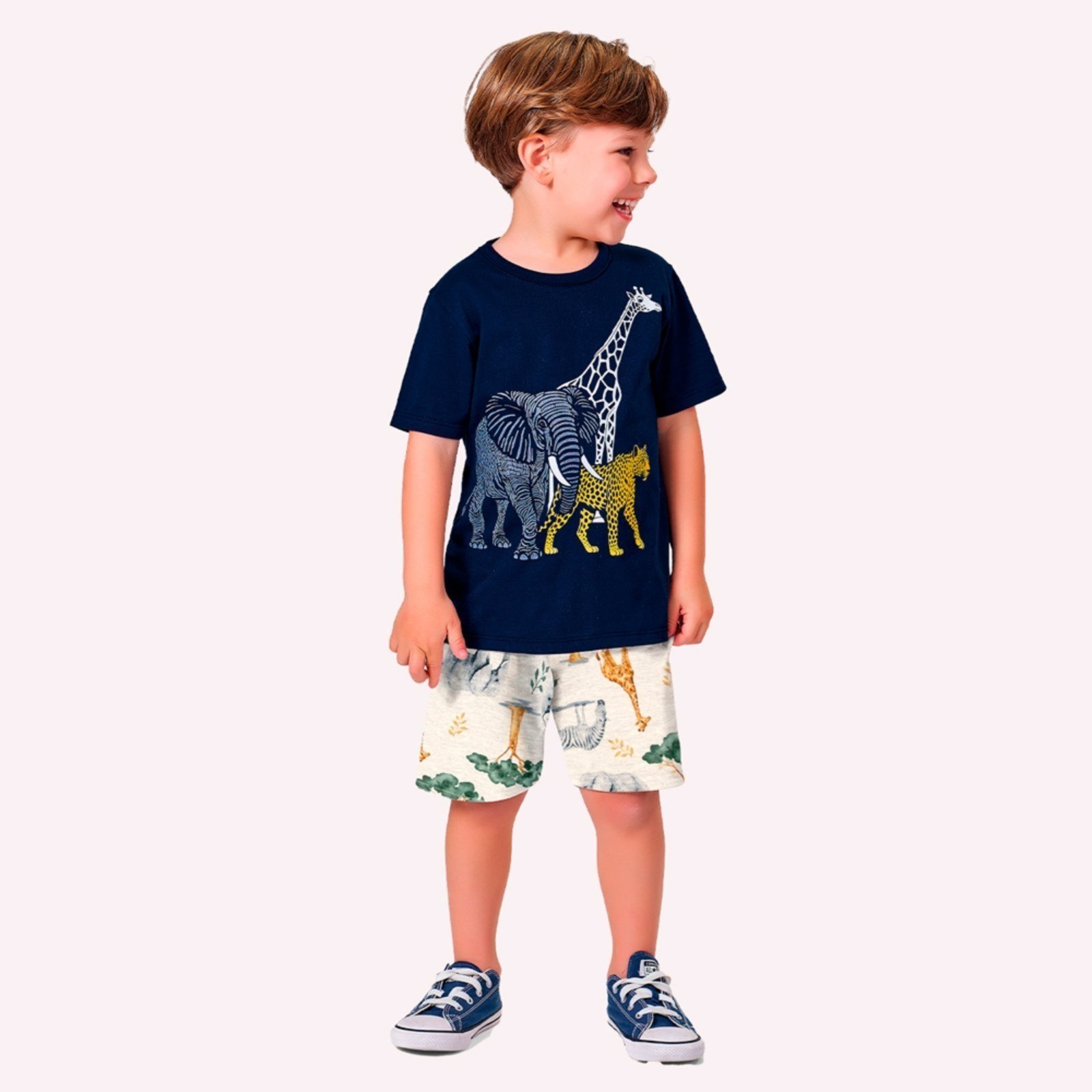 Infantil - Conjunto Animais Menino Kyly