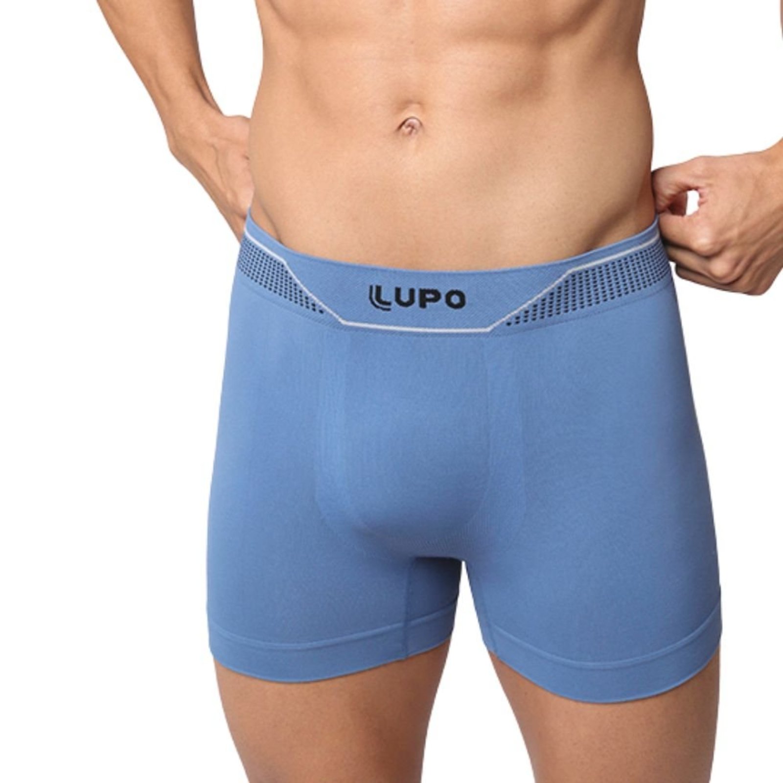 Cueca Boxer Microfibra Sem Costura Lupo 766-031