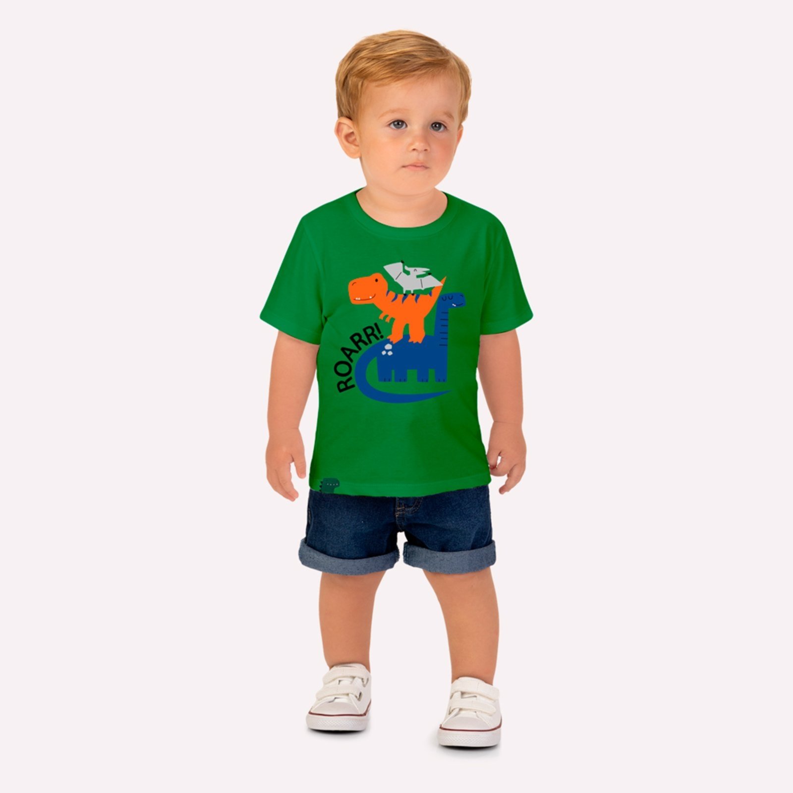 Infantil – Camiseta Menino Dinossauros Kyly