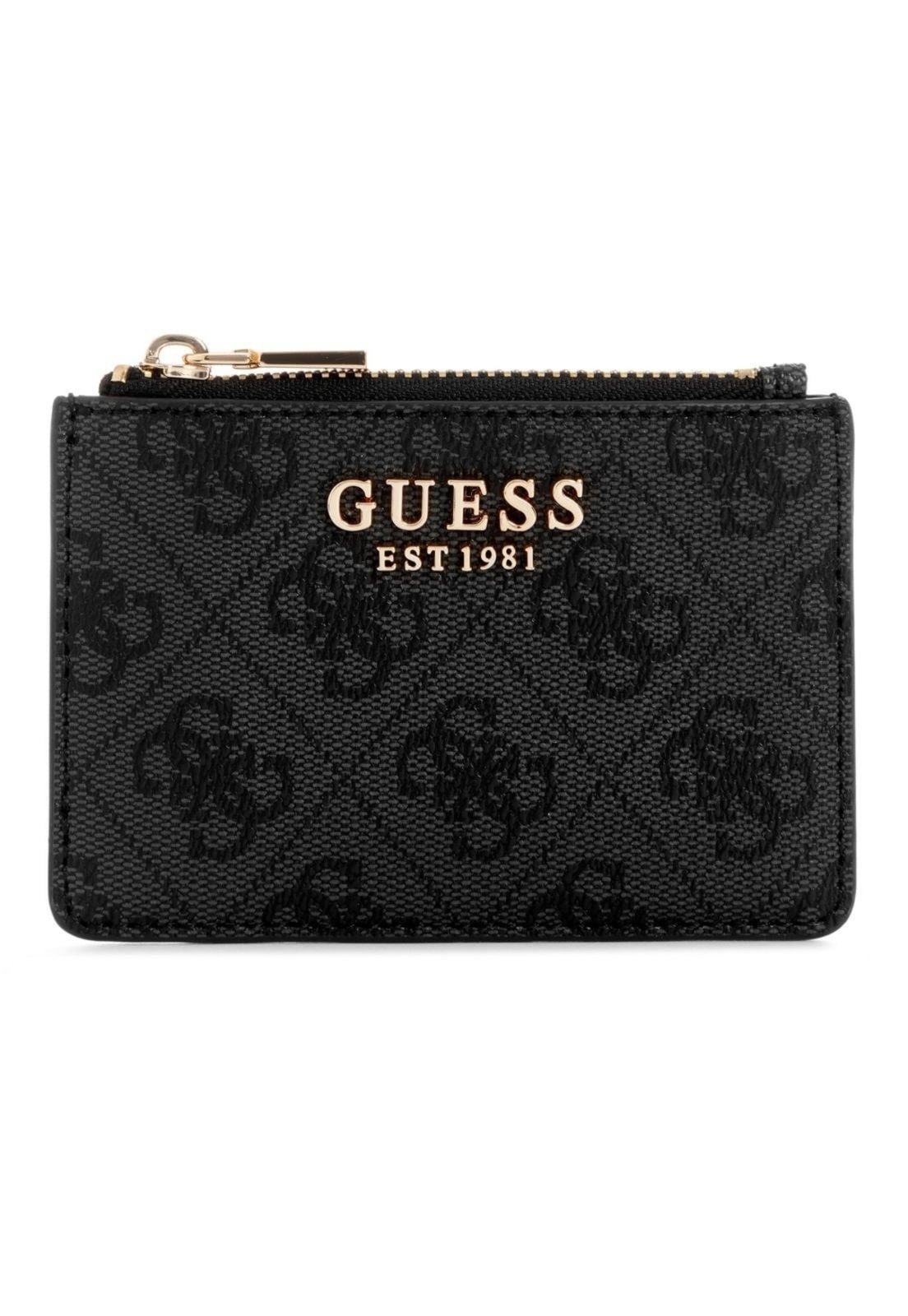 Vista 2 Carteira Guess Laurel Ii Slg Credit Card Case Guess preto