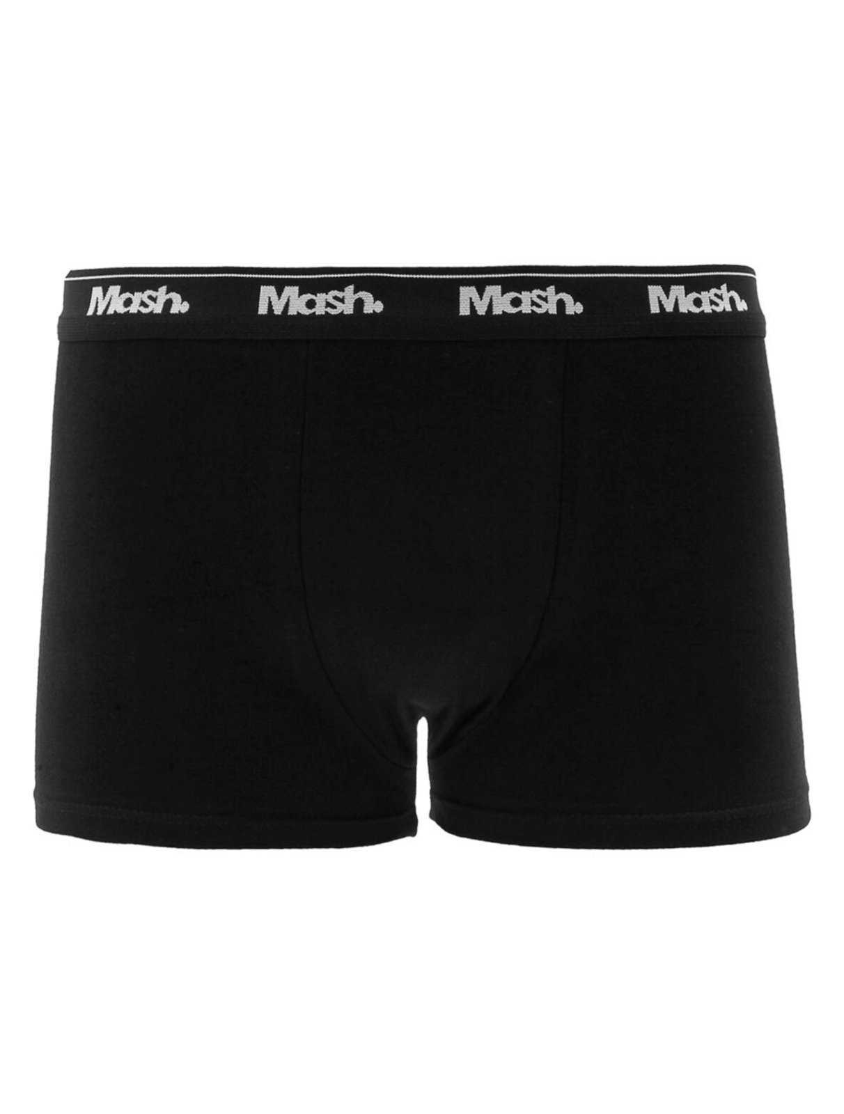 Vista 2 Cueca Mash Boxer Cotton Basic Preta preto MASH preto